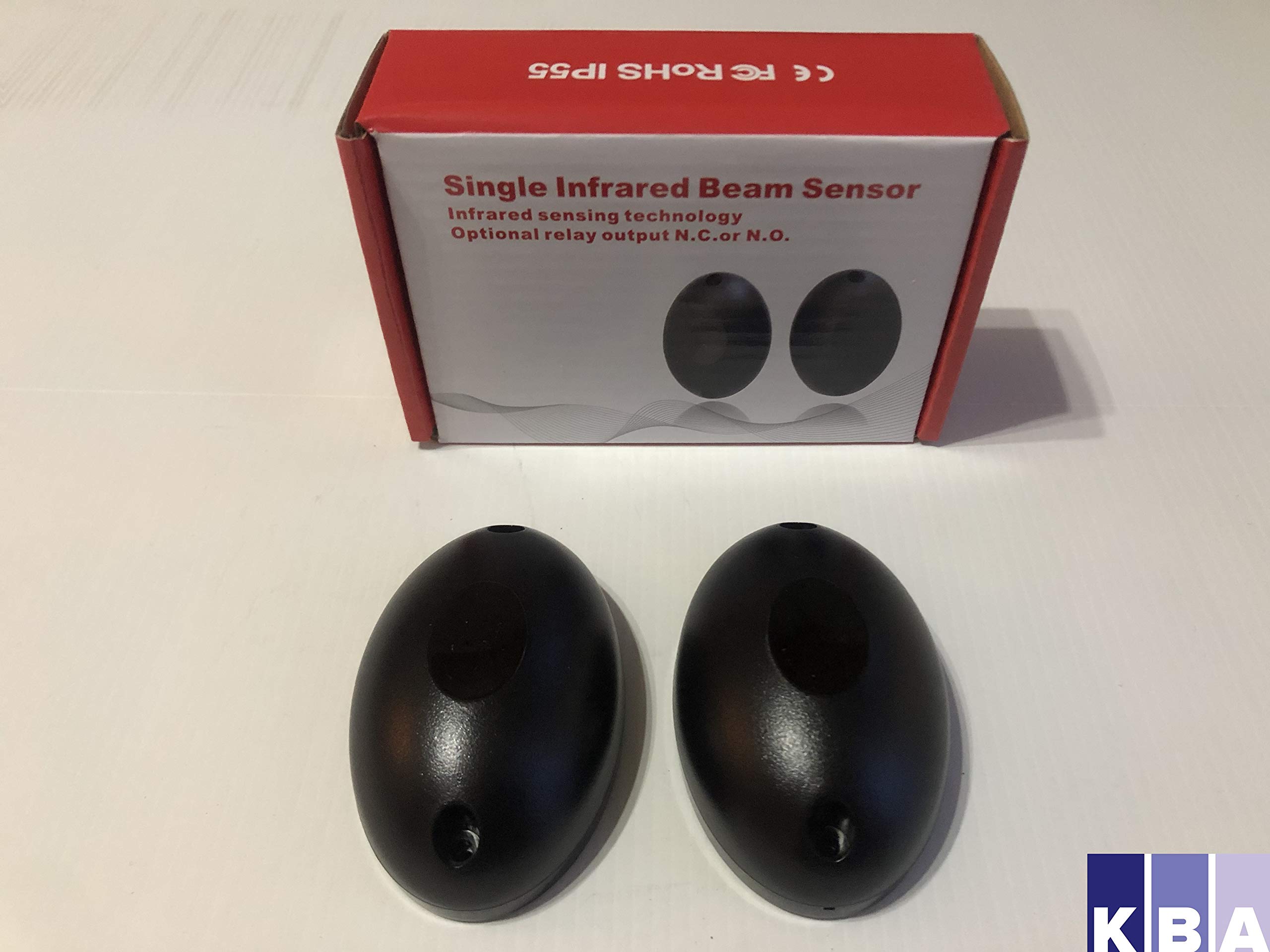Kba Infrared Beam Sensor For Roller Shutter Garage Door - Photocell - Nc Or No