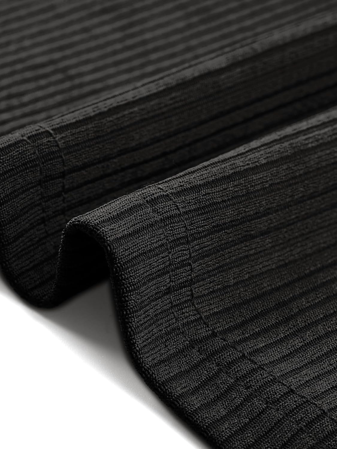 Seta T Women's Tiered Dresses Long Sleeve Round Neck Knit A-Line Casual Midi Dress with Pockets - Image 5