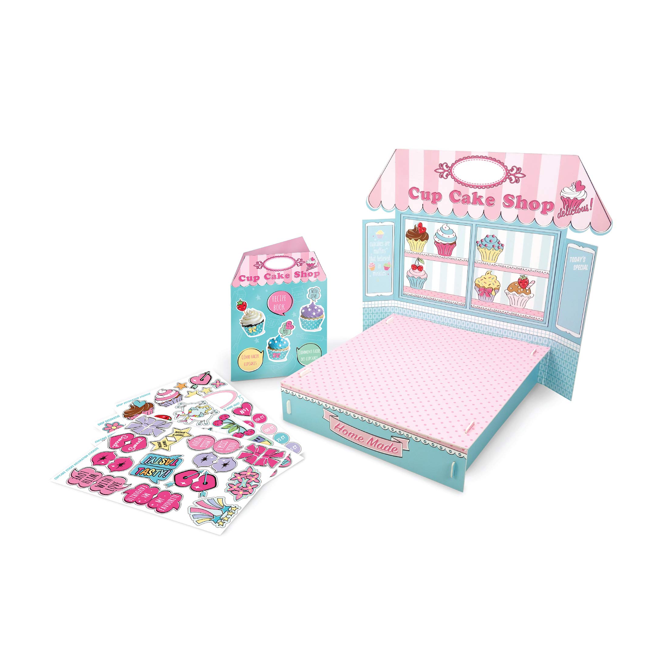 Gusto GD 18009 Bake, Decorate, Play Cupcake Shop Activity