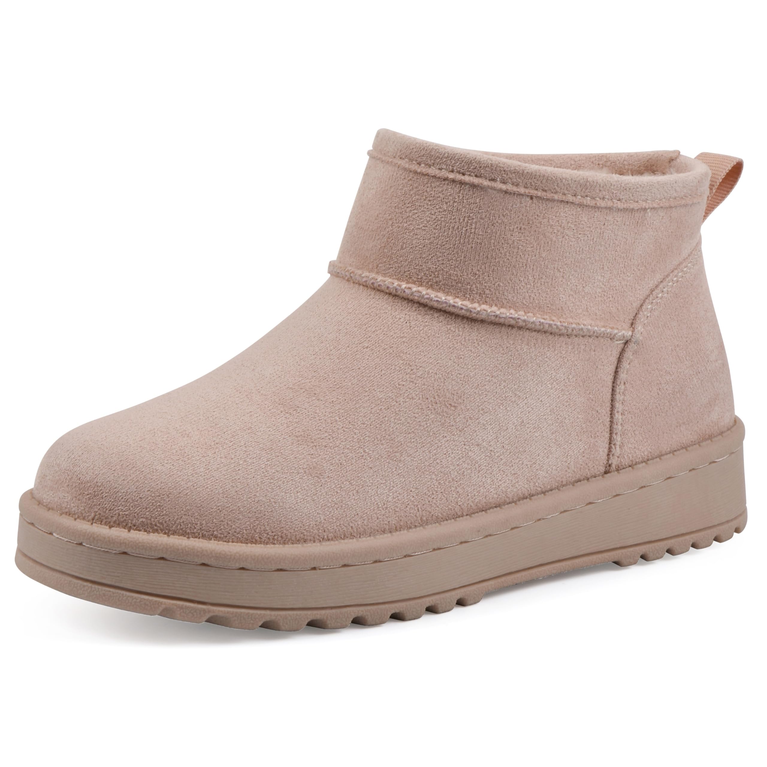 WHITE MOUNTAIN KIDS Girls' Inspo Faux Fur Ankle Bootie