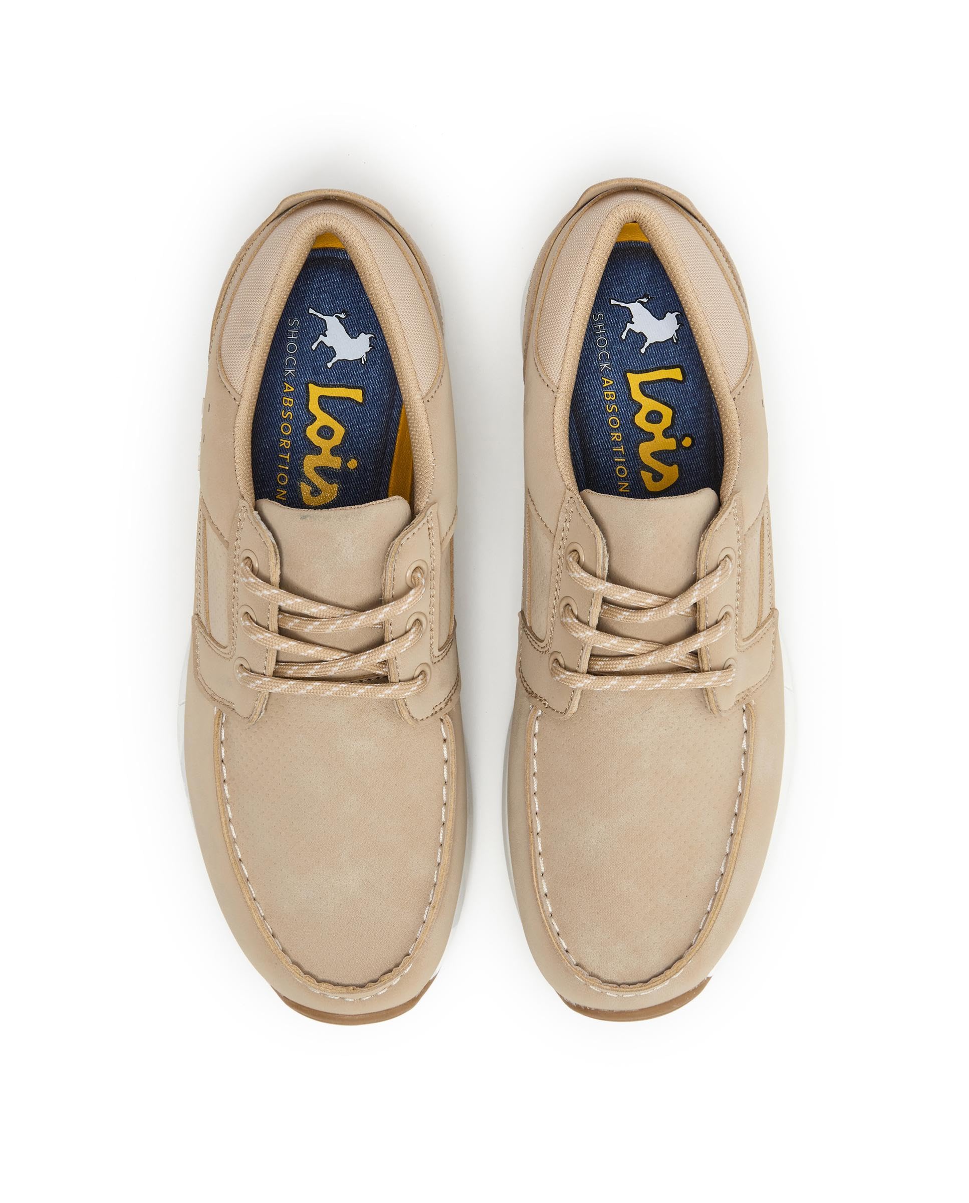 Lois Zapatilla Casual de Tipo naútico Hombre Hombre