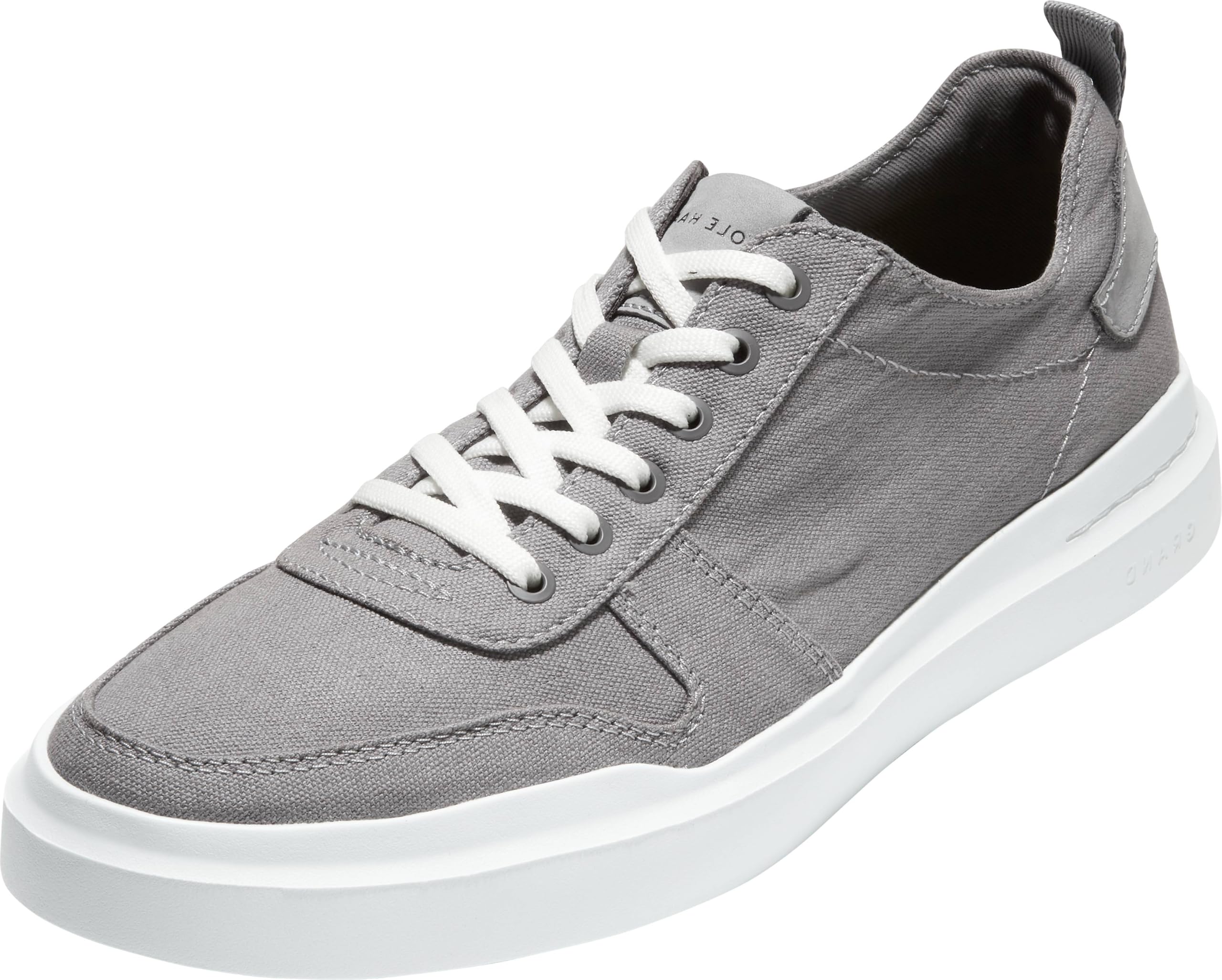 Cole Haan Men's Grandpro Rally Canvas Court Sneaker 7 Wide Stormcloud Canvas/Sleet