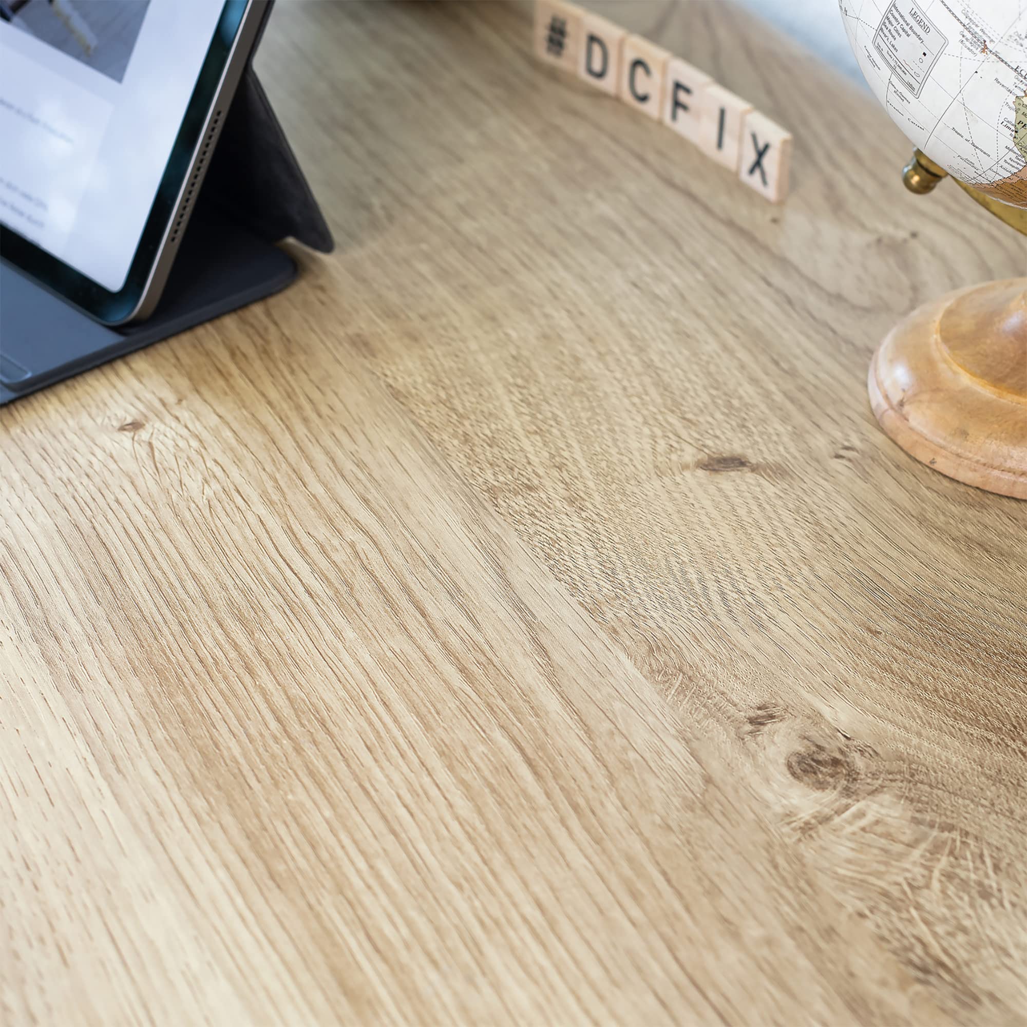 Vinyl Warehouse.co.uk Oak Vinyl Warehouse 10M X 67.5Cm D-C-Fix Ribbeck Wood Sticky Back Vinyl Furniture & Kitchen Wrap 200-8286