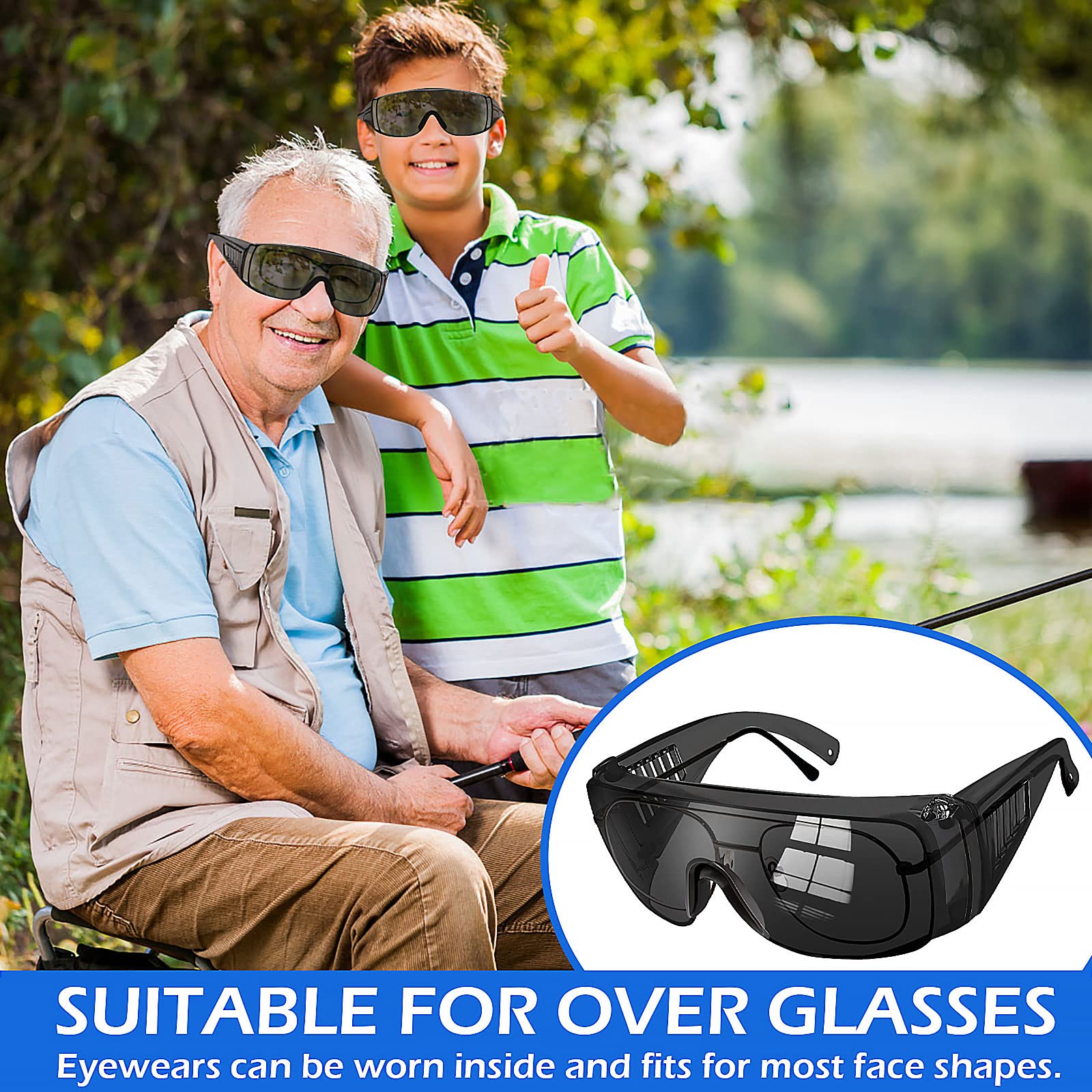 OXG ANSI Z87.1 Antibeschlag-Sicherheitsbrille für Damen und Herren
