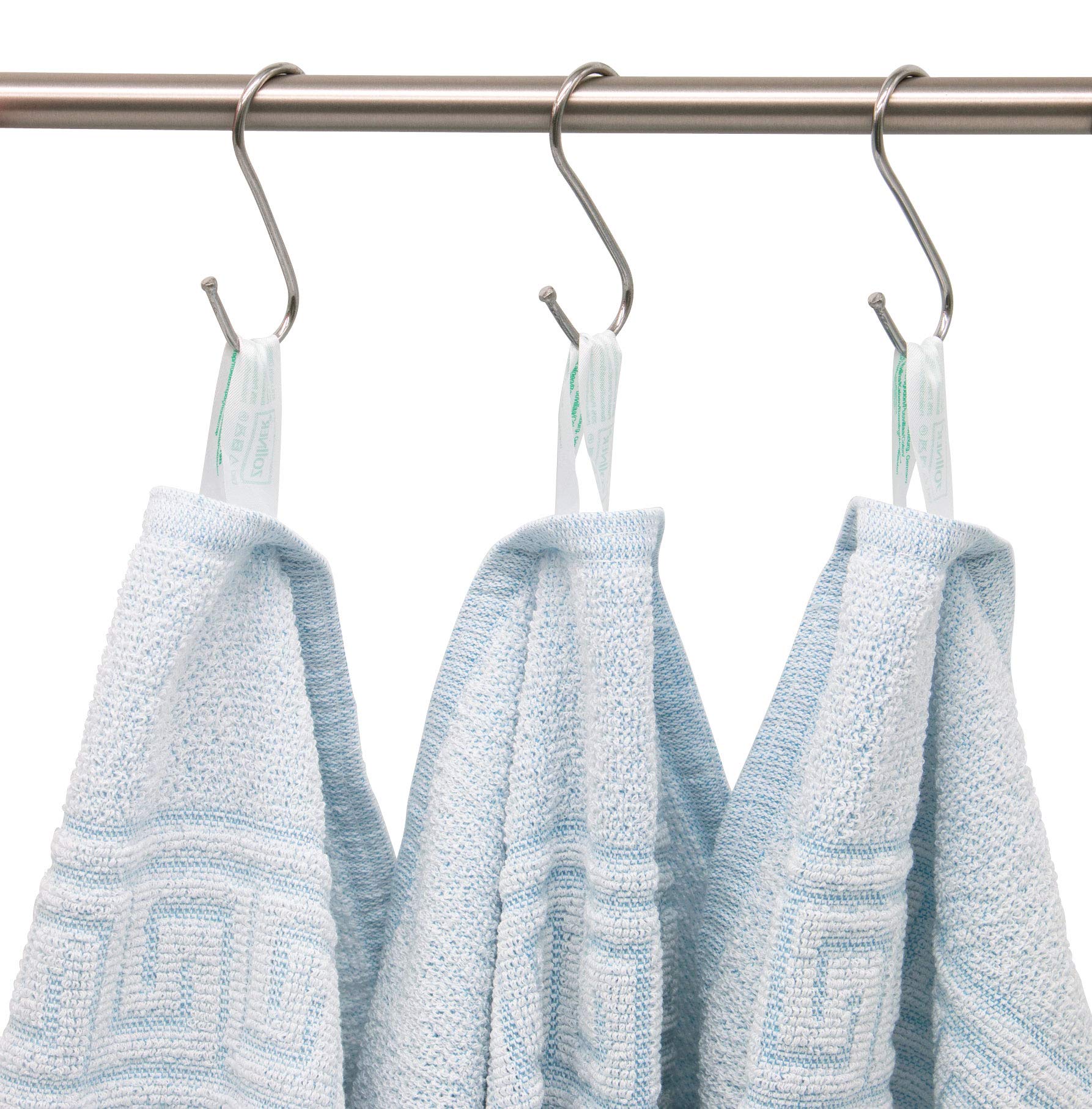 Ensemble Serviettes ZOLLNER 6 Pièces Bleu - 4x50x100cm + 2x70x140cm Éponge 400g/m² Coton
