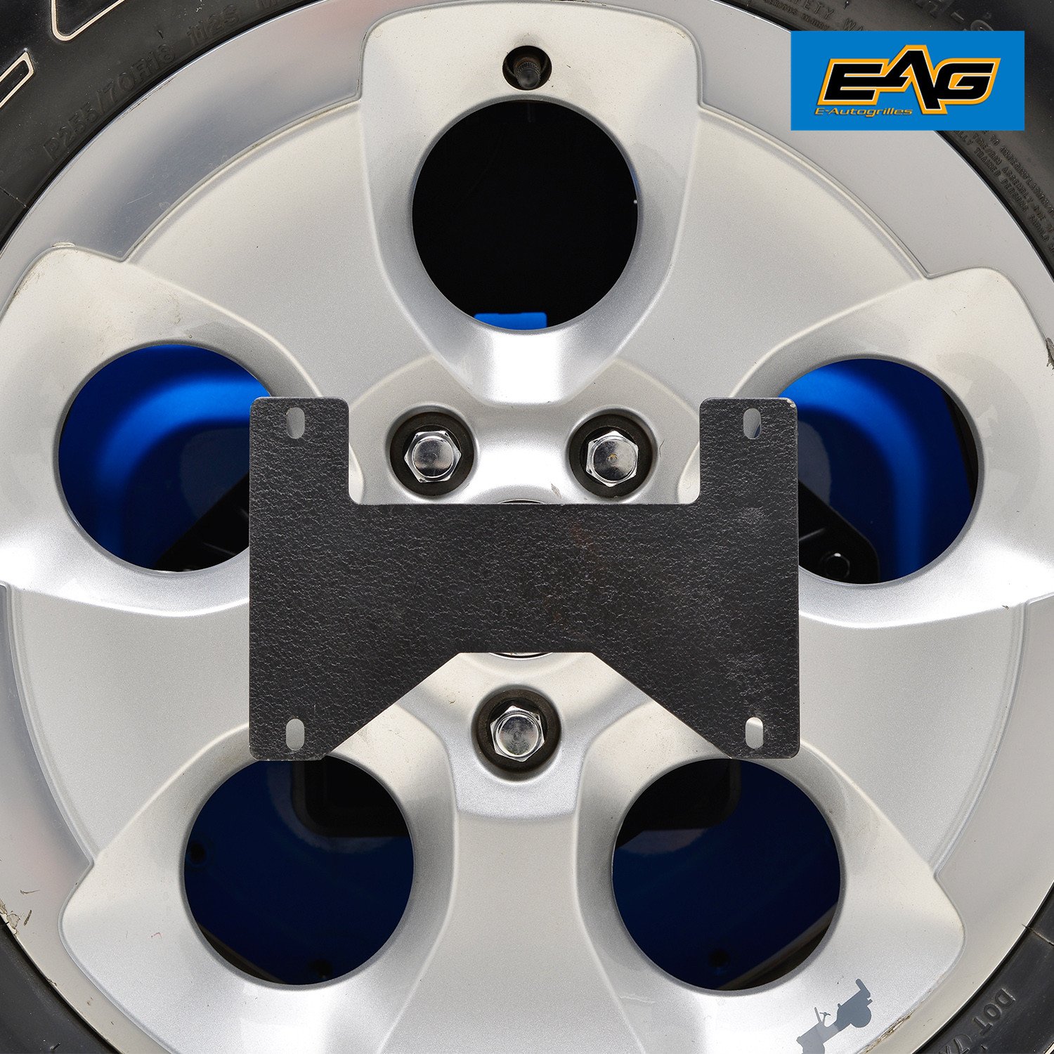 Buy EAG Rear License Plate Relocation Bracket for JK Rear Bumper With