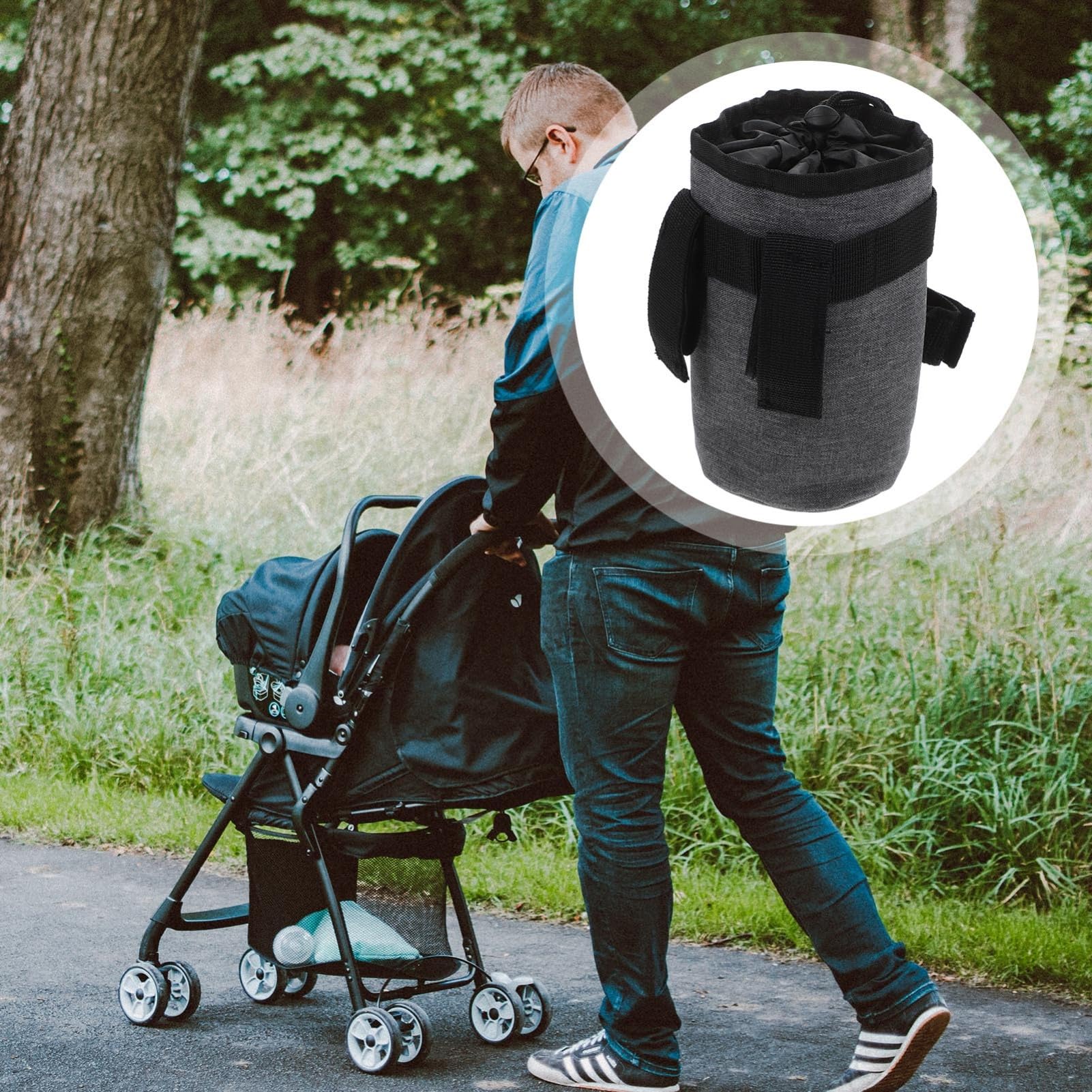 Toddmomy 5 Piezas Portabotellas para Manillar De Bicicleta Calesa Soporte para Botella De Agua para Bicicleta Transportador Jaula Ebike Botella De Agua De Ciclo Grey Papel De Aluminio
