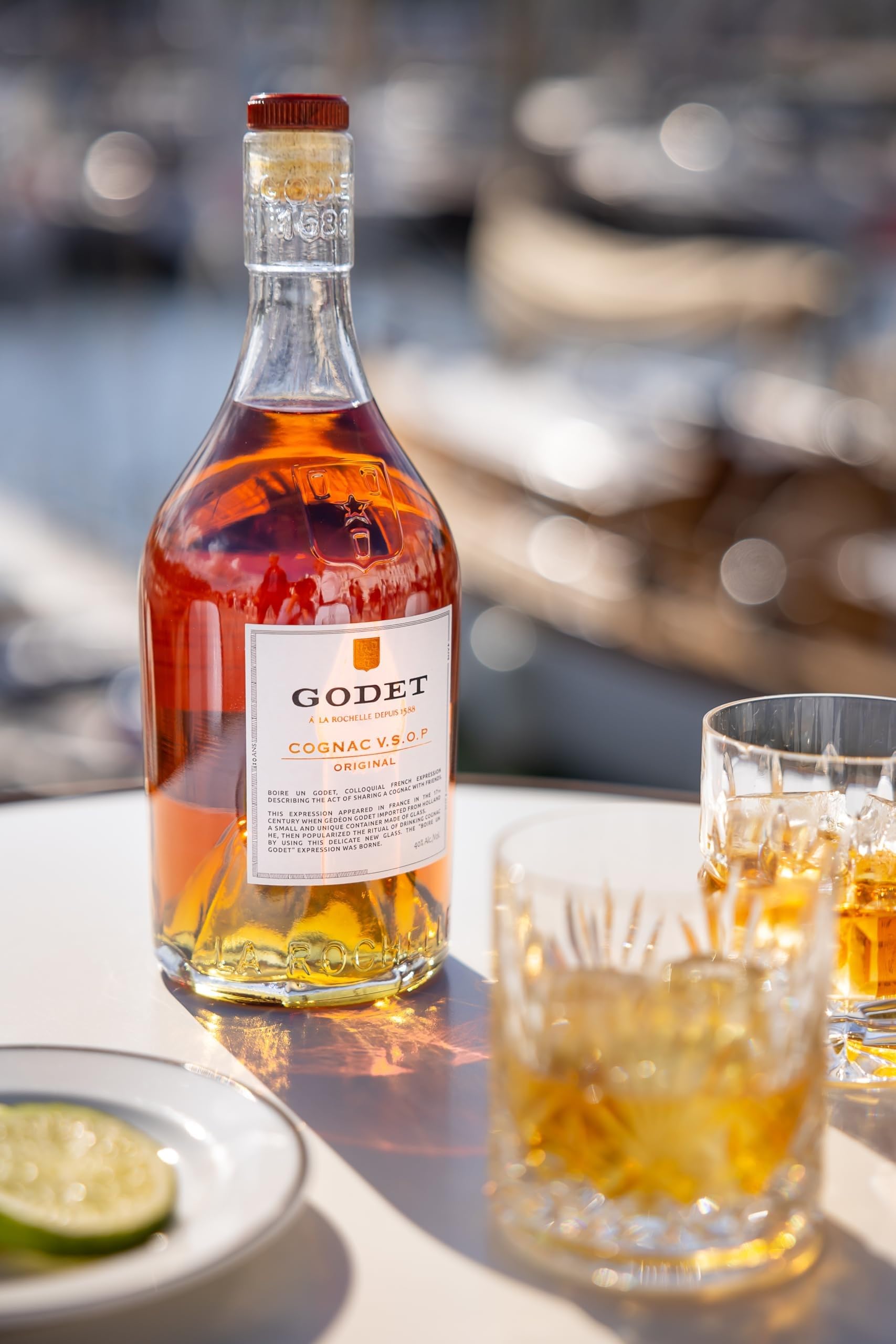 Godet V.S.O.P Original Cognac 0.7 l Geschenkverpackung