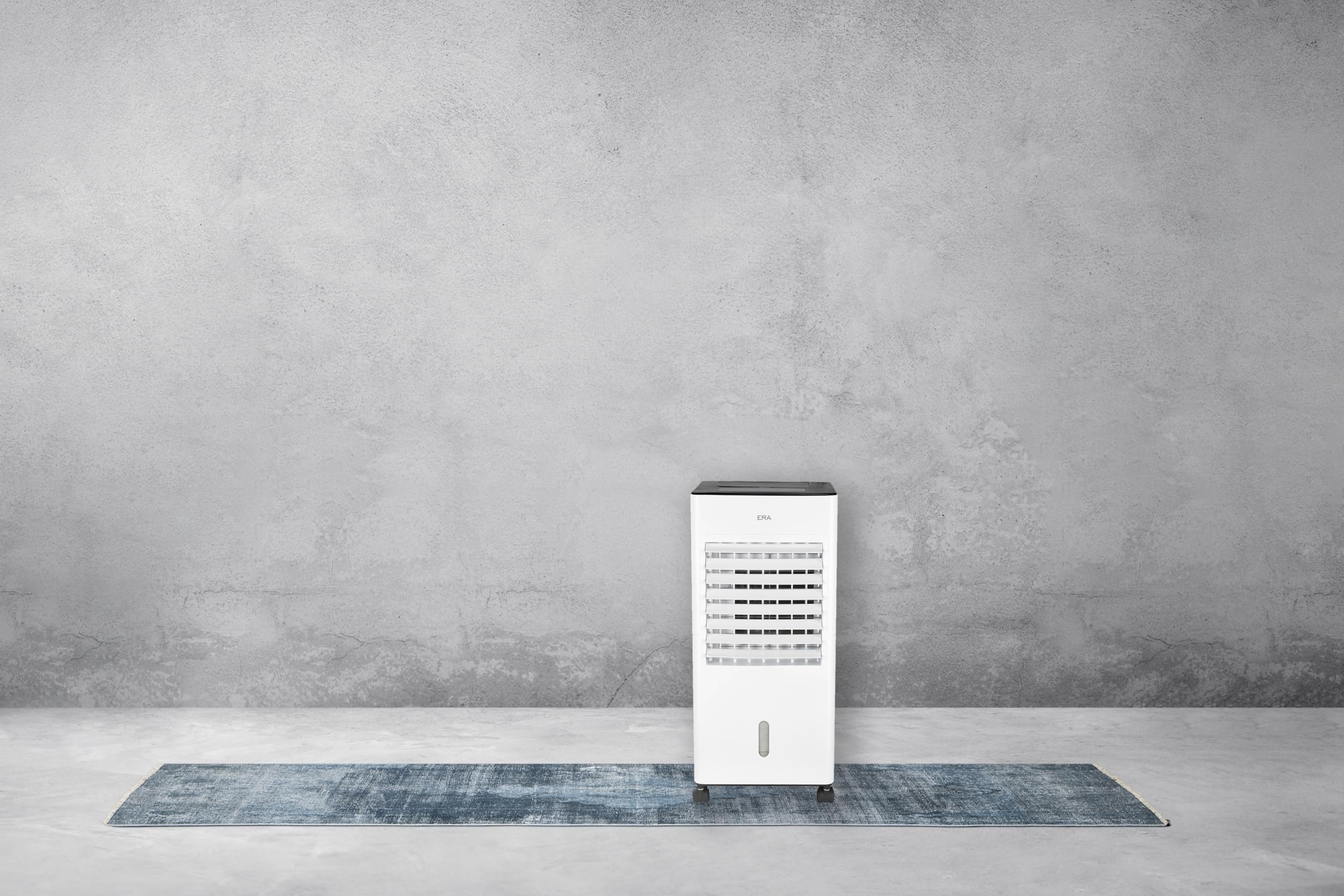 Fácula- Climatizador evaporativo ERA 6L | Ventilador y climatizador | Tecnología avanzada de ionización | 65W | Temporizador 1-12h | Filtro Lavable| Incluye 2 bloques de hielo y Mando a Distancia