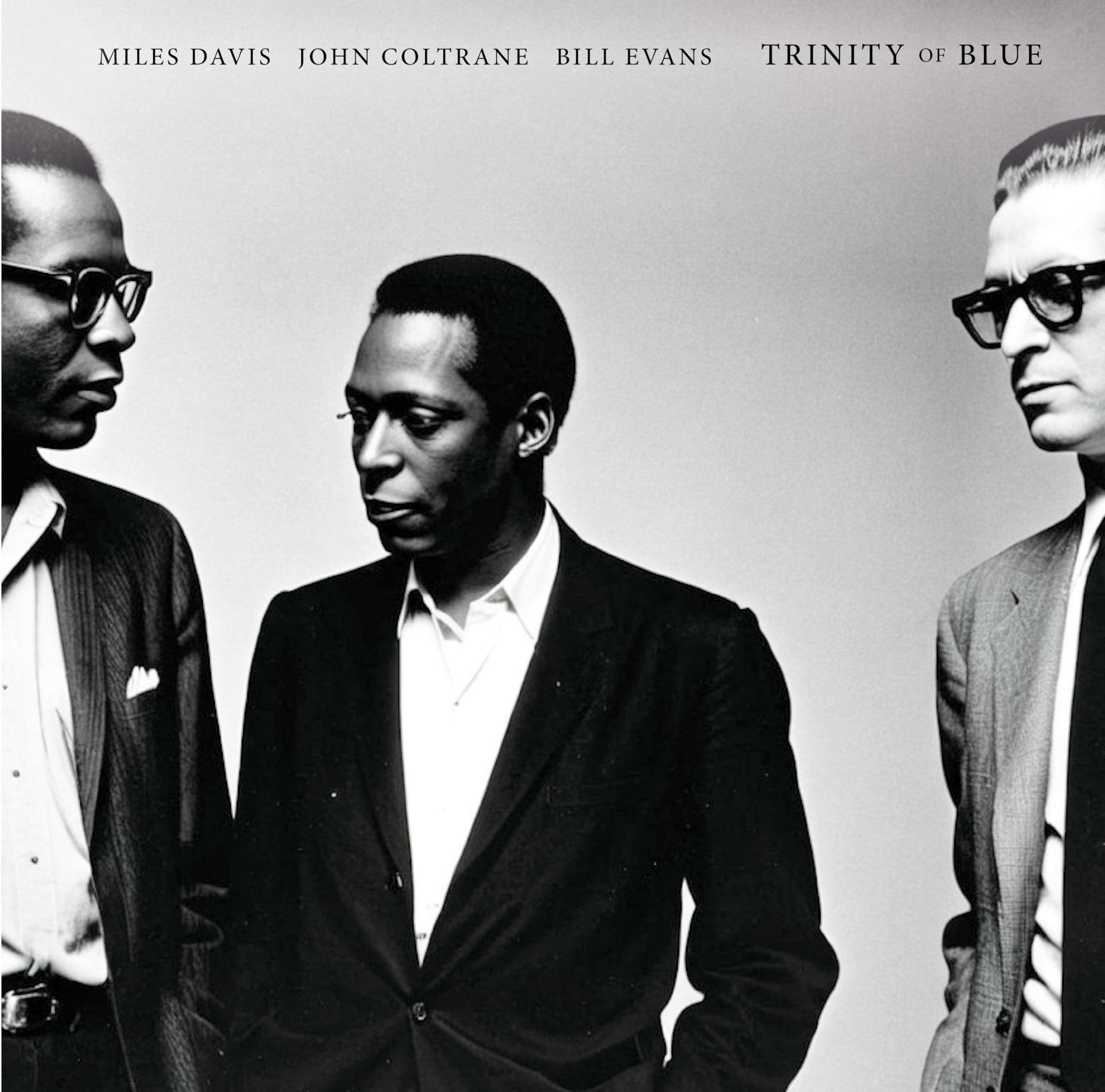 Trinity Of Blue - John Coltrane, Miles Davis, Bill Evans - Limited Color Edition Kind of Blue Era Jazz Compilation, Cool Jazz & Modal Jazz, Audiophile Collector's