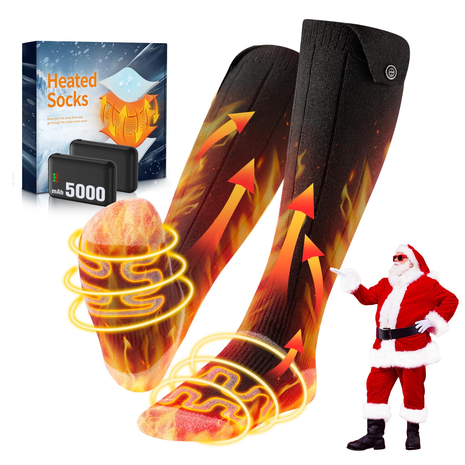 Bopoid 2026 Upgraded Heated Socks