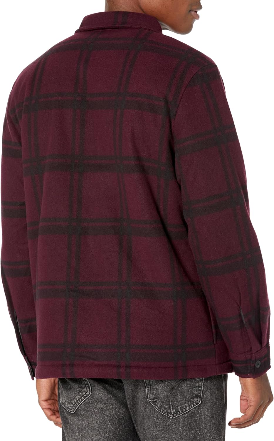 UNIONBAY Men's Woodsman Microfleece Lined Flannel Shirt Jacket