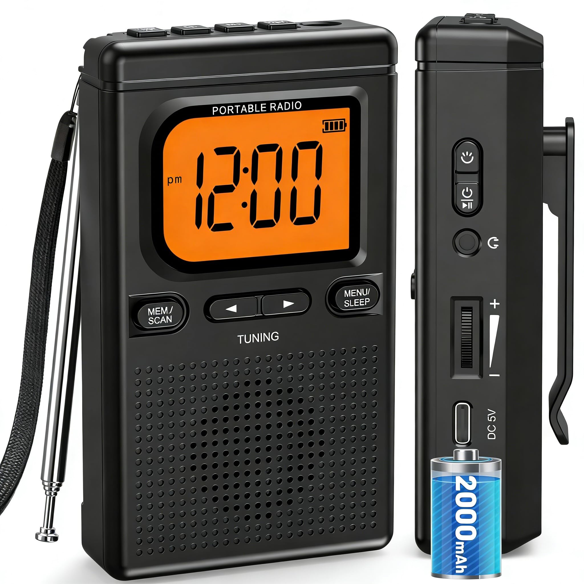Jazmm AM/FM Bluetooth