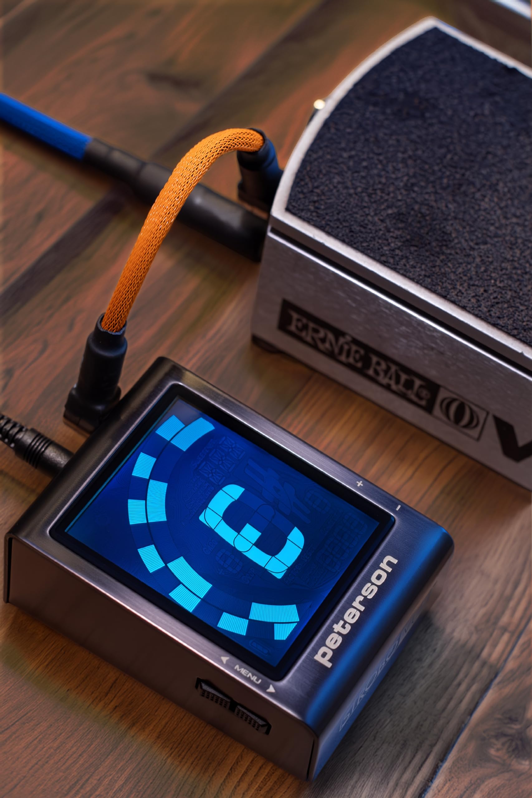 Peterson Afinadores estroboscópicos | StroboVUE - Sintonizador estroboscópico para guitarra y bajo