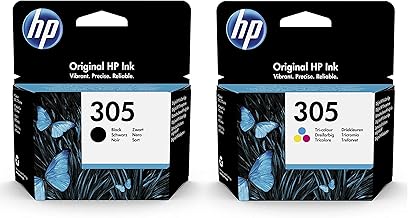 305 Black & Tri-Colour Ink Cartridge, Multipack, 3YM61AE, 3YM60AE