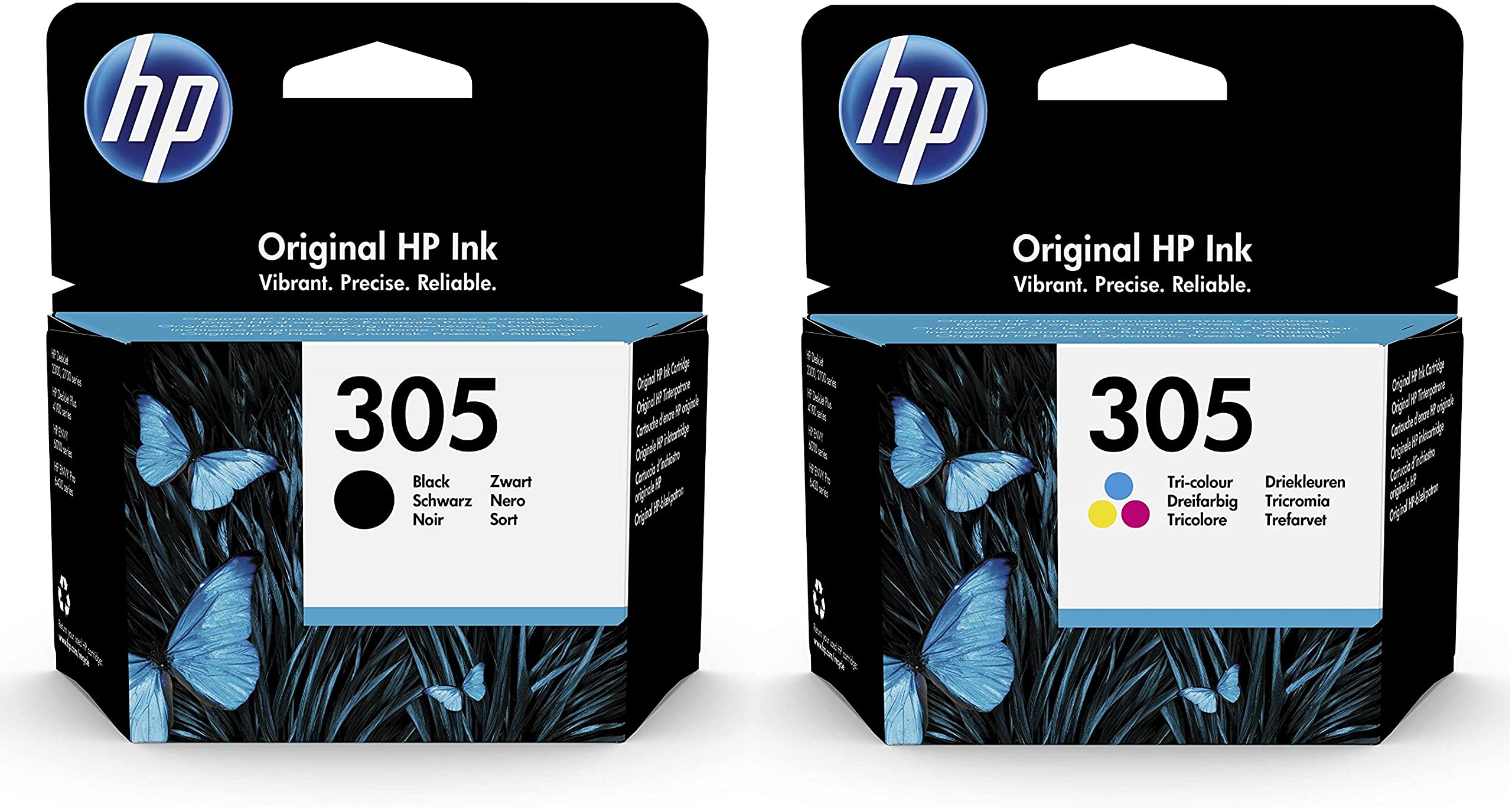 3YM61AE/3YM60AE 305 Multipack Original Ink Cartridge Set, Black and Tricolour