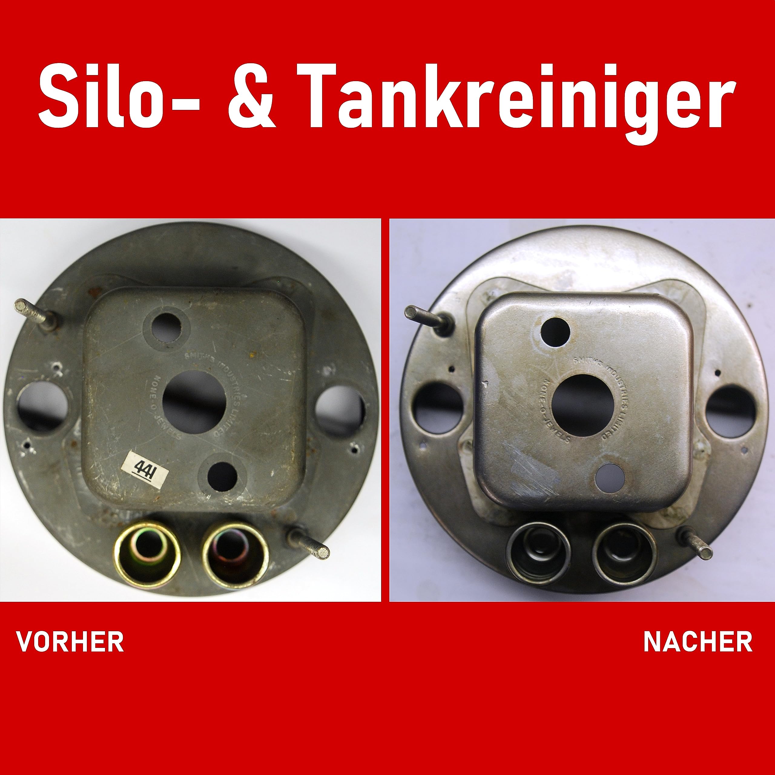 Silo & - Limpiador de tanques ácido, 12 litros, concentrado – Decapante de acero inoxidable, barniz de aluminio, limpiador de fachadas, limpiador de piedra, activador de aluminio
