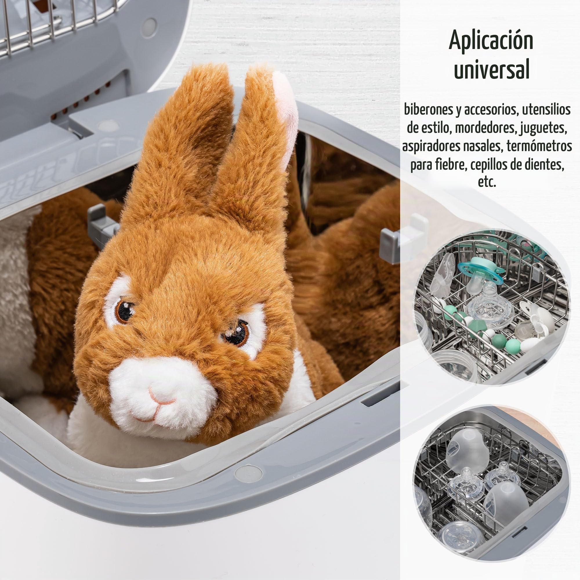 Esterilizador por UV-C con función de secado