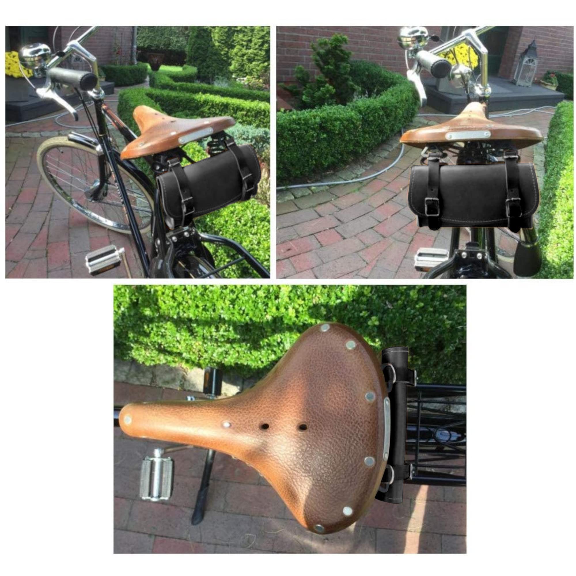 Hache Silex Sacoche Cuir Velo Ancien D'occasion Sacoche Homme Cuir