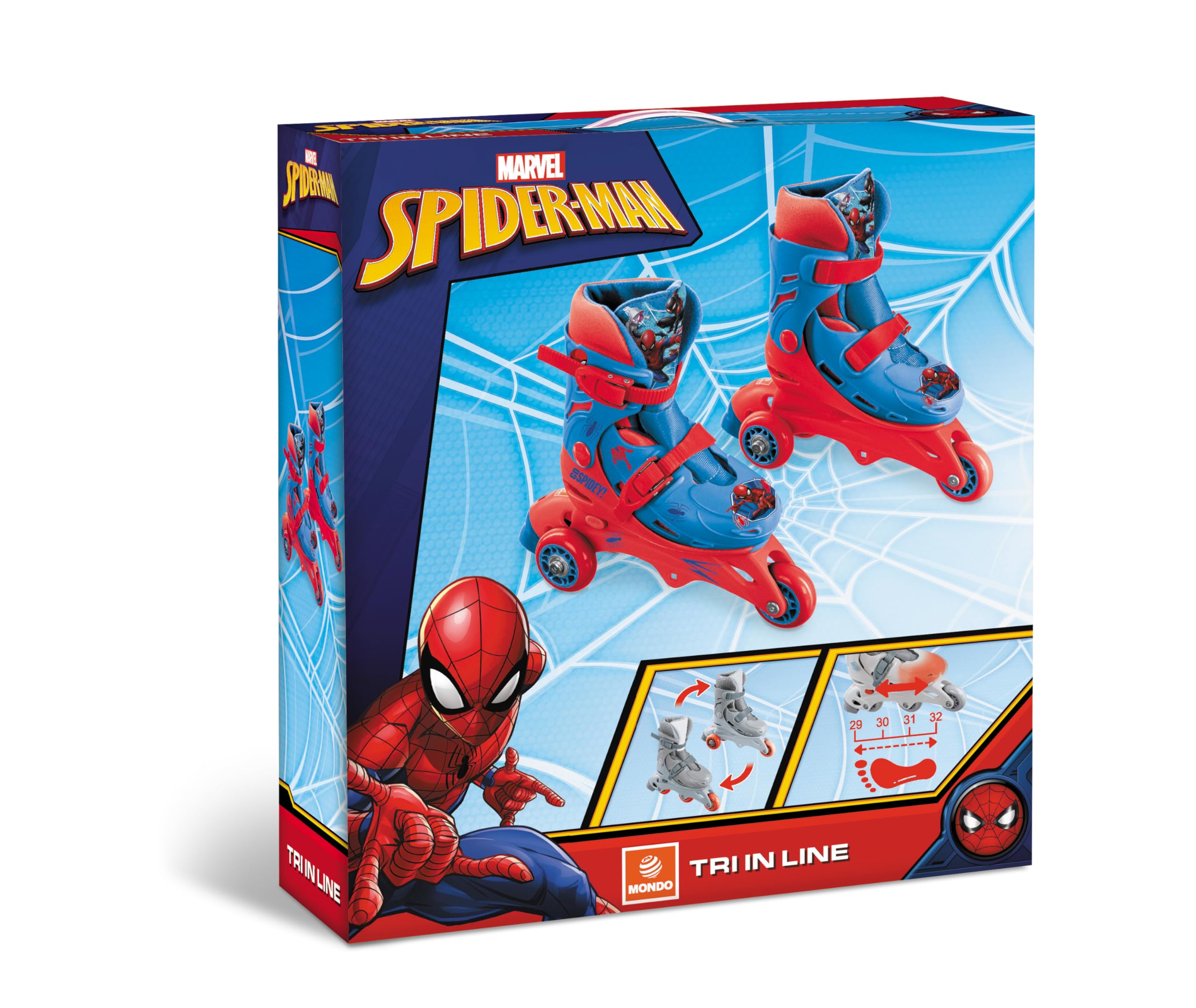 MONDO TOYS - MARVEL - PATINETE DE ALUMINIO 2 RUEDAS SPIDERMAN MONDO TOYS - MARVEL - PATINETE DE ALUMINIO 2 RUEDAS SPIDERMAN