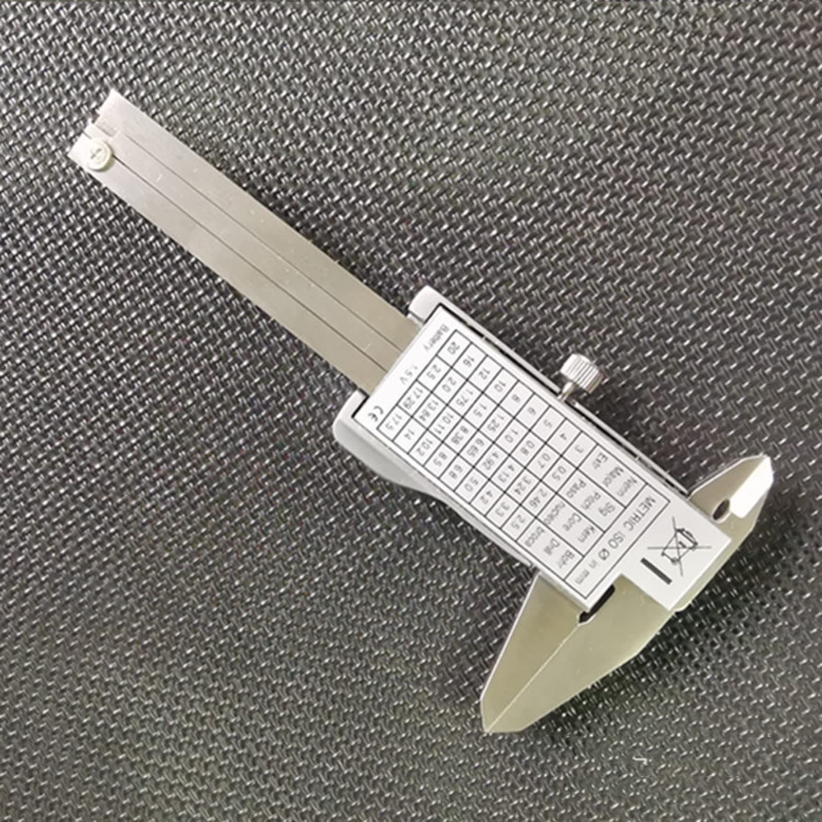 Outil de mesure en acier inoxydable - Micromètres numériques avec grand écran LCD - Outil de mesure pour la maison, le dessin, la physiothérapie pour la fabrication de bijoux, le travail du bois en