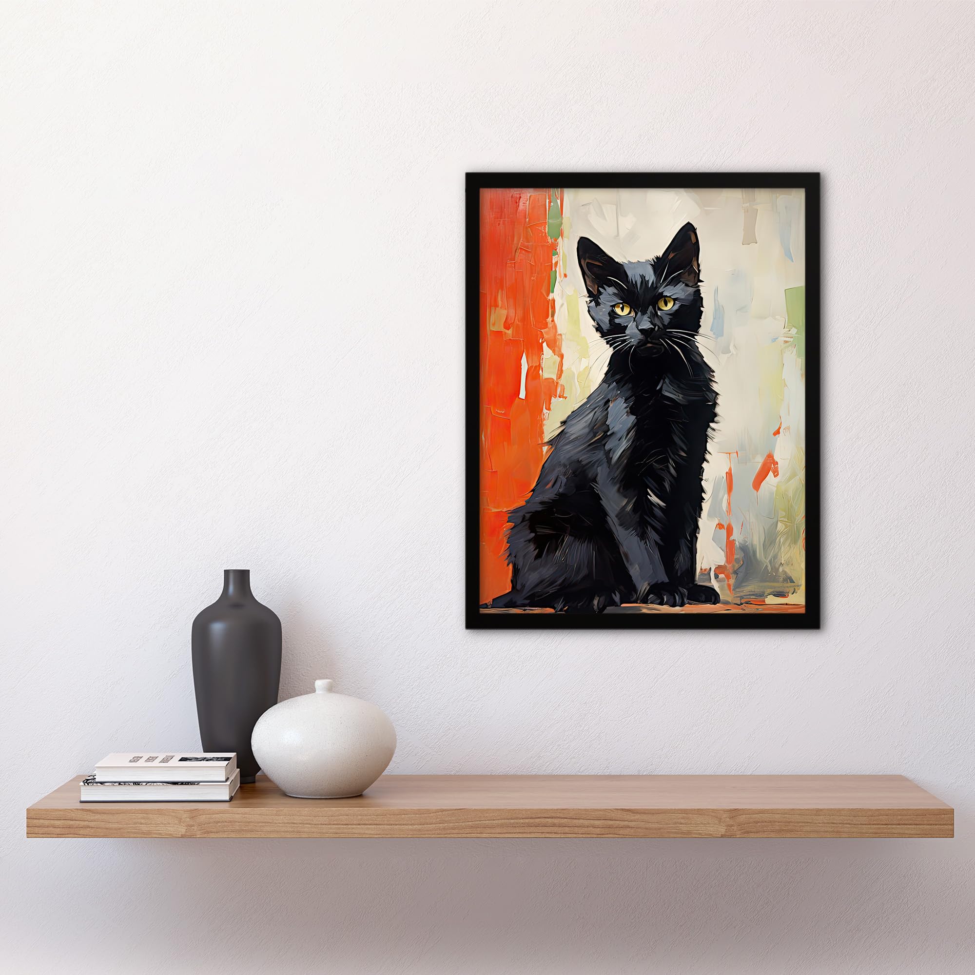 Artery8 Valentines Day Greeting Card Love Heart Oil Painting No Message Blank Art For Him Or