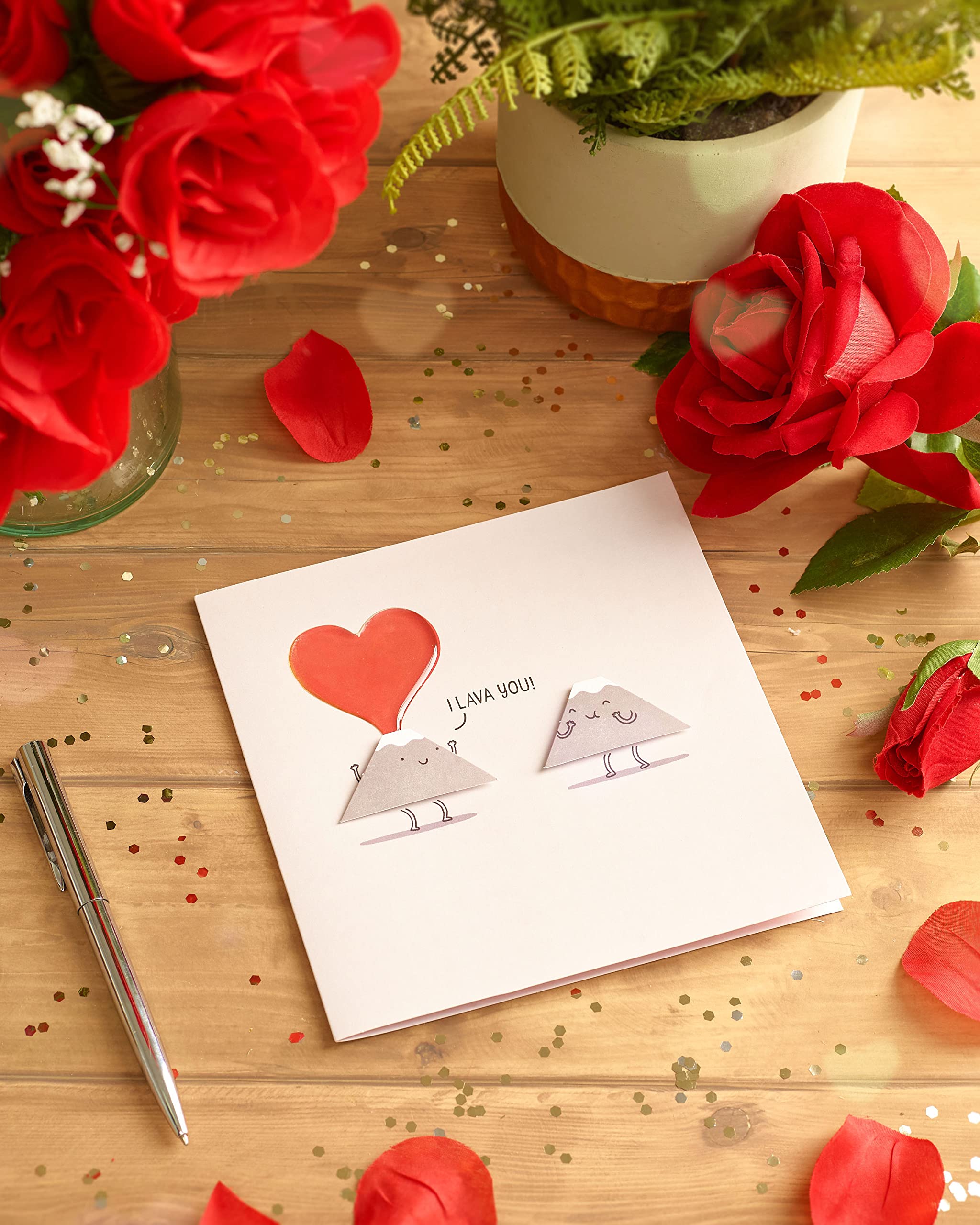 Biglietto Di San Valentino UK Greetings - Design Divertente A Tema Formaggio 714112