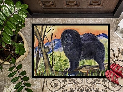 Miniatura 3 de Caroline's Treasures SS7005MAT Chow Chow - Tapete para puerta delantera, 18 x 27 pulgadas, para interiores y exteriores, para entrada,