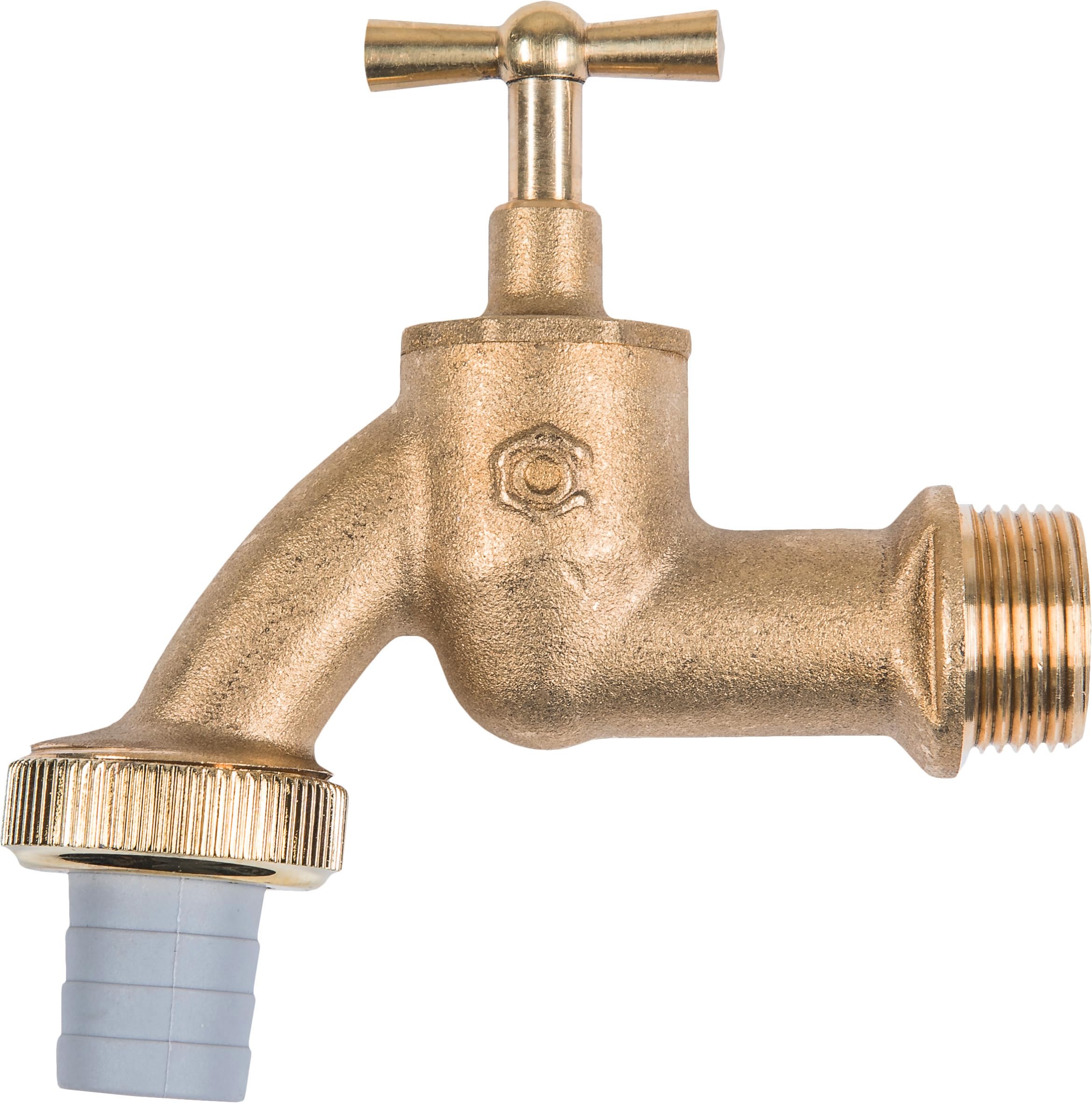 CORNAT TEC300508 Tap bar Screw.connec.Brass pol, 3/4 Zoll AG, Messingfarben