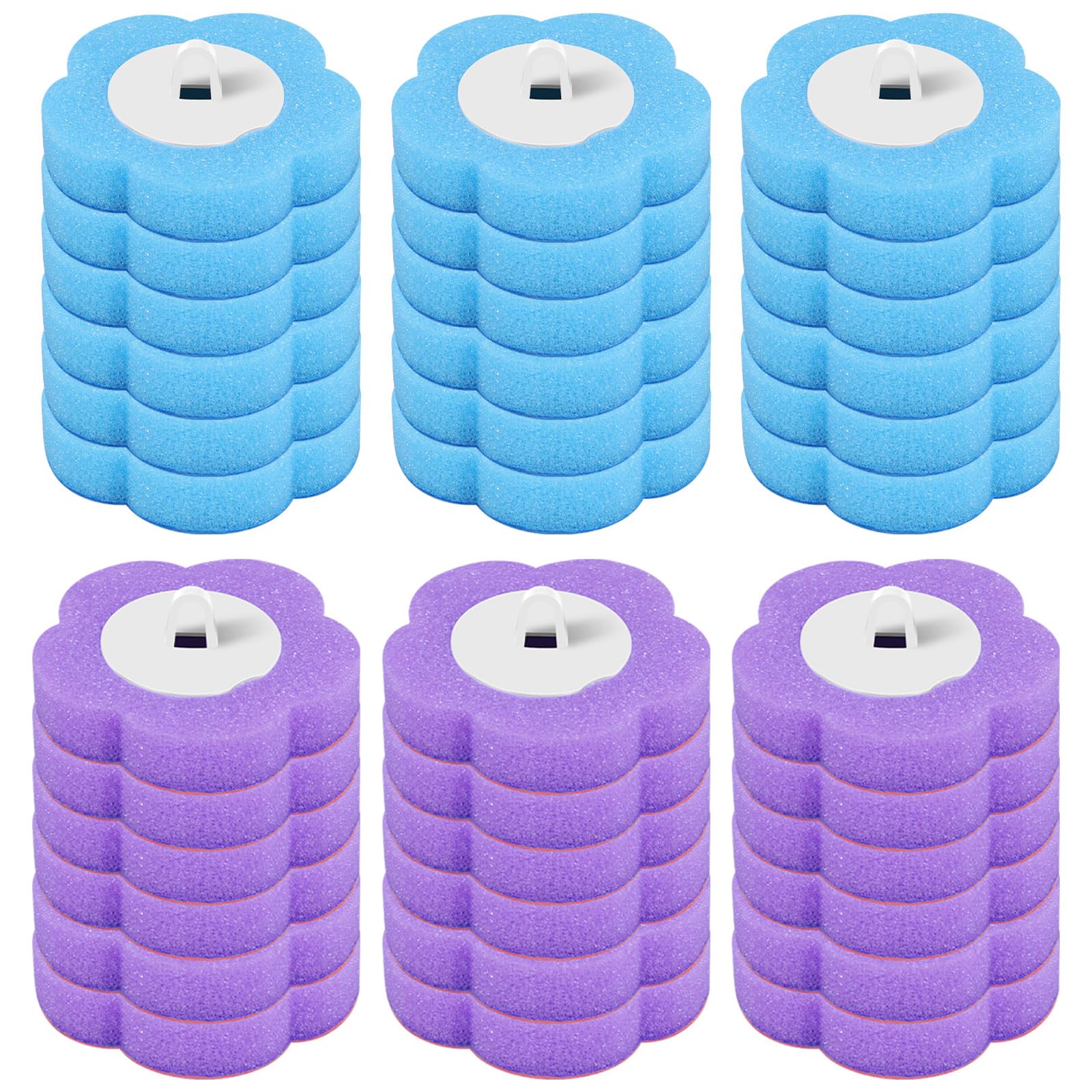 Rhaiqbvc 36 Replacement Head 36 Pcs Toilet Brush Replacement Head, Toilet Wand Refill Pads,Toilet Brush Refills Pads, Toilet Wand Replacement Heads, Toilet Fresh Brush Refills For Home Bathroom Kitchen (36 Replacement Head)