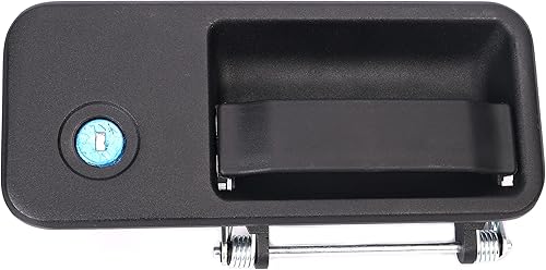 Miniatura 8 de Manija de puerta exterior delantera con llaves, 1 par de manijas de puerta lateral izquierda y derecha, se adapta a camiones Volvo VNL, se adapta a