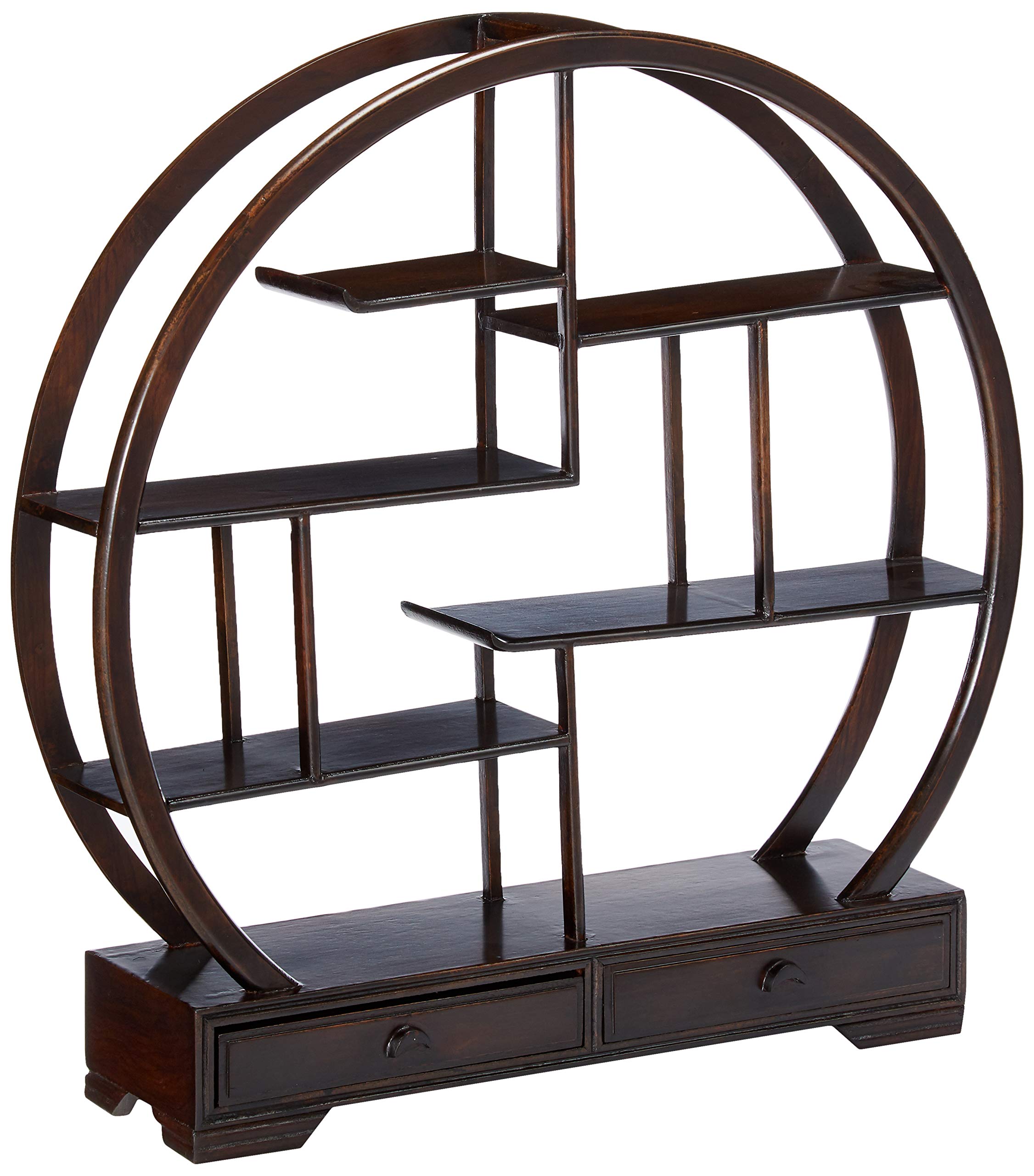 Buy Oriental Furniture Rosewood Mingei Display Stand Dark Rosewood