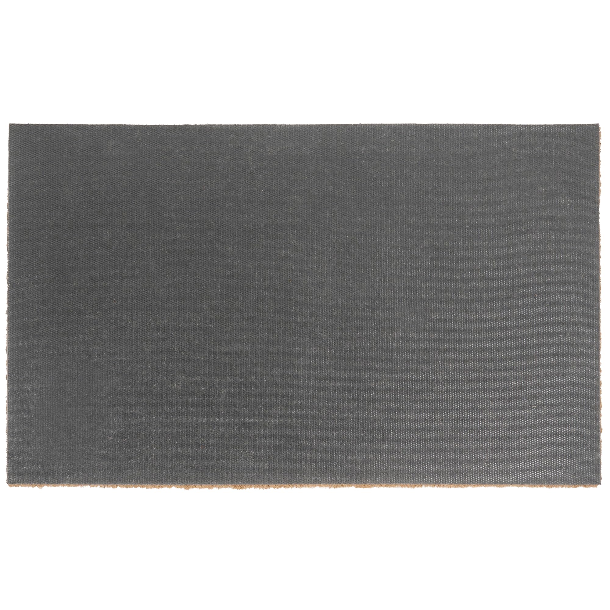 Beliani Paillasson Moderne en Fibre de Coco 45 x 75 cm Motif Lapin Antidérapant en PVC Intérieur Extérieur Bleu Sarcelle Clark