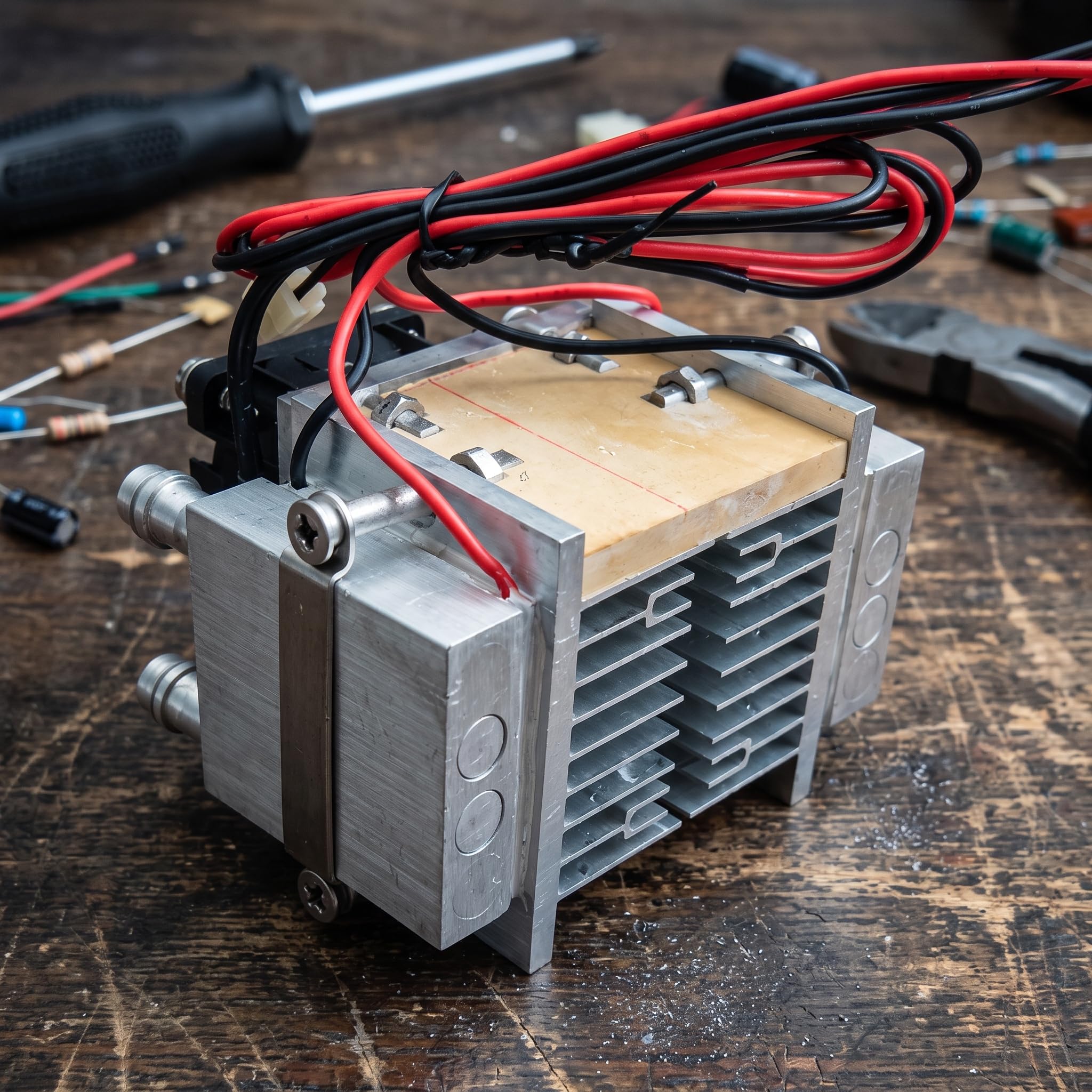 di 108W 12V per Raffreddamento Termoelettrico Acqua, Modulo per Fai da Te, Modello aggiornato nero