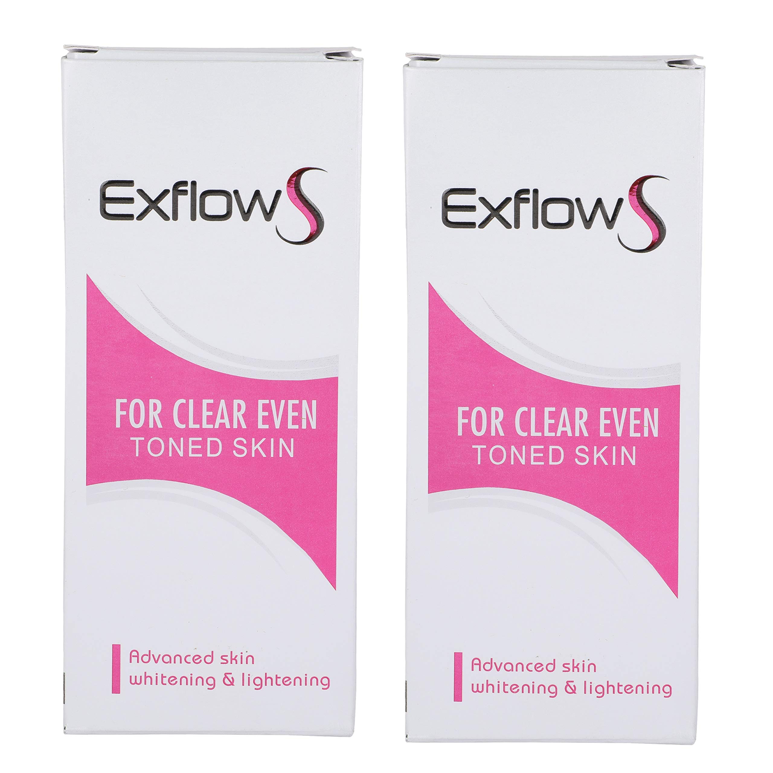 EXFLOW S FACE WASH FOR CLEAR EVEN TONED SKIN. (2PC)