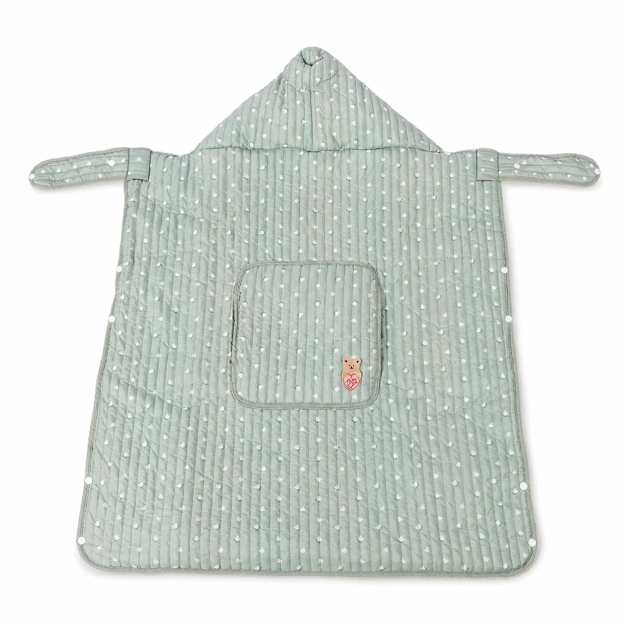 Couverture de Porte-bébé Multifonctionnelle, Cape Souple, Couverture de Poussette pour Quatre Saisons, Coupe-Vent pour bébé