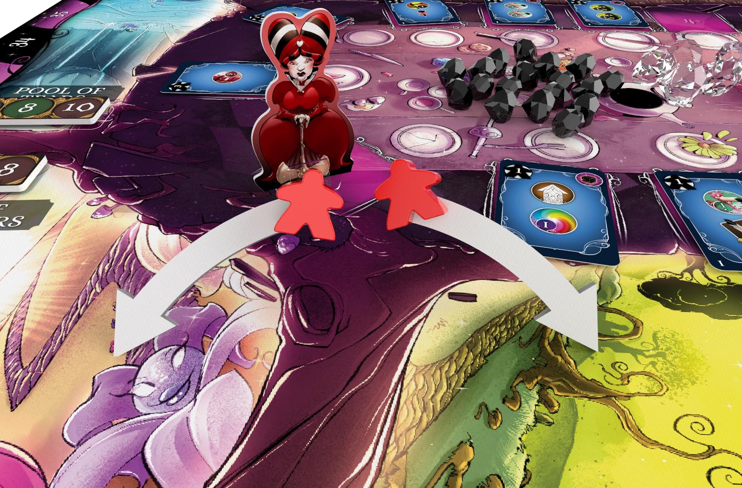 Mirakulus | Wonderlands War | Brettspiel für 1-5 Spieler | Deutsch