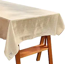 Toalha de Mesa Teka Organic 100% Algodão 140x140 cm