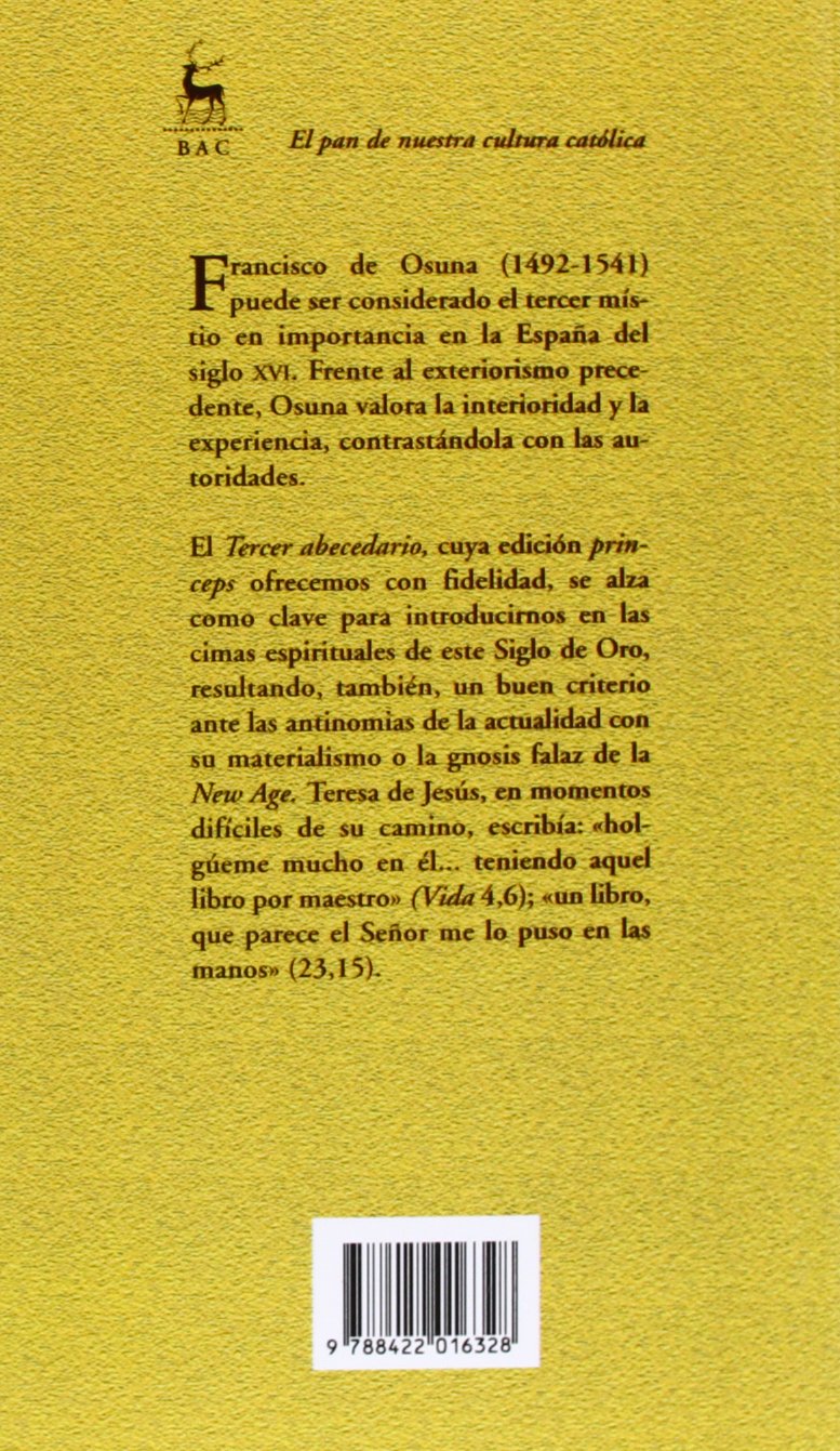 Místicos franciscanos españoles. Vol. II: Tercer abecedario espiritual: 592 (NORMAL)