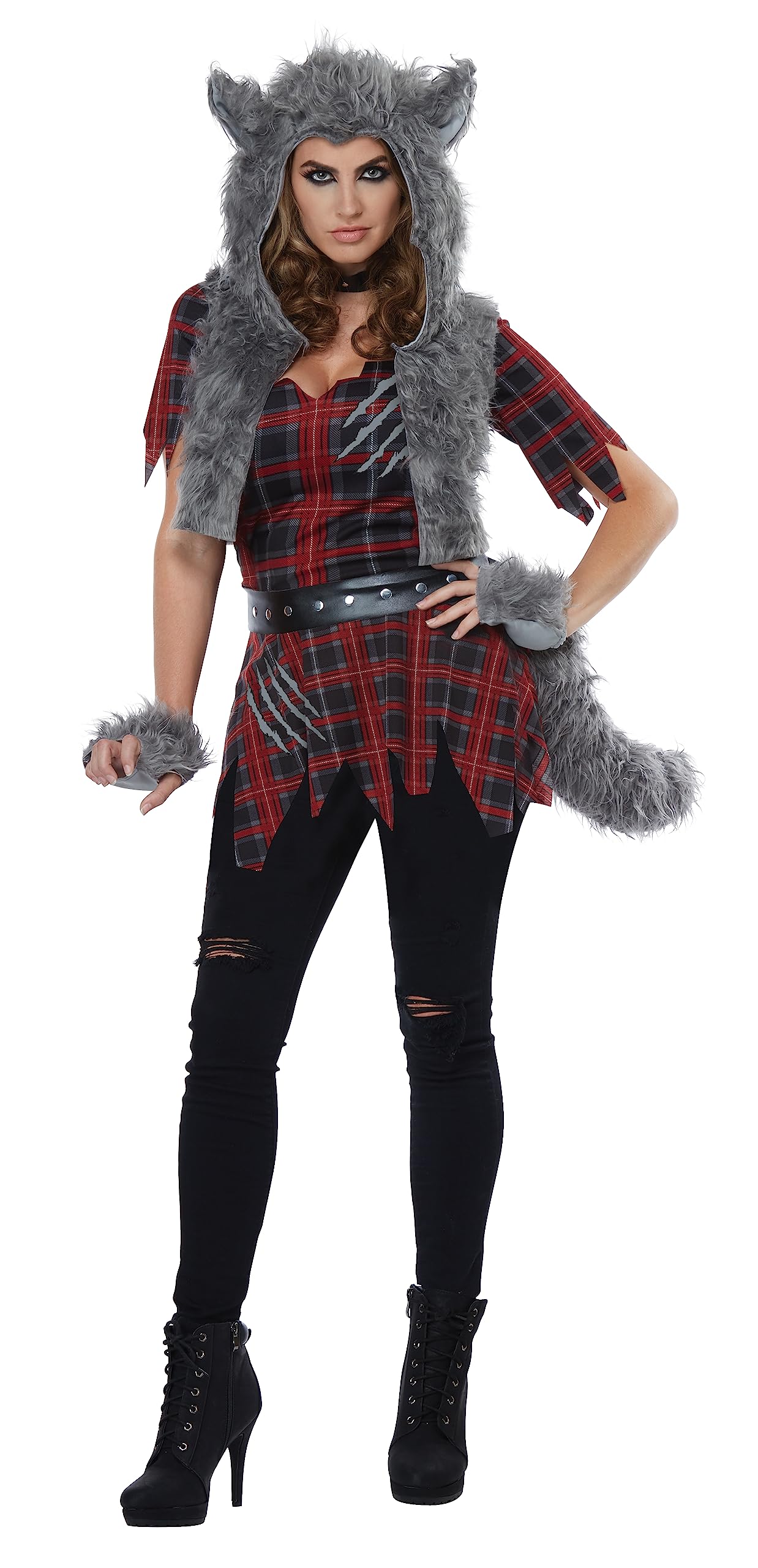 California Costumes Women's She-Wolf-Adult Costume Sized, Gray, XS
