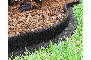 TISHO Eco Border: Durable Rubber Edging for Sustainable Landscaping