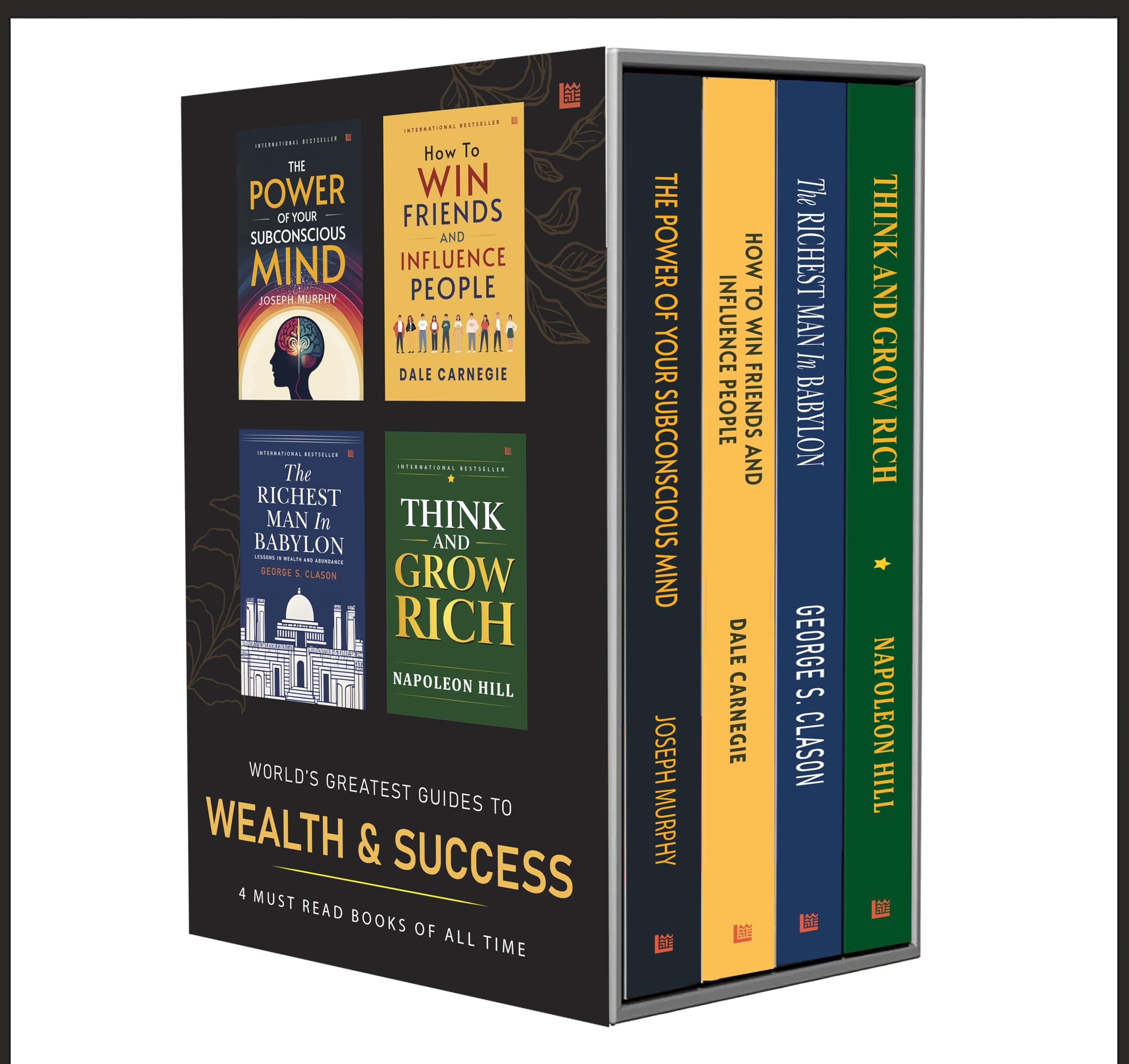 World’s Greatest Guides to Wealth & Success: 4 Must Read Books Boxset | The Power of Your Subconscious Mind | How to Win Friends and Influence People | Think and Grow Rich | Richest Man in Babylon Paperback – 13 December 2024