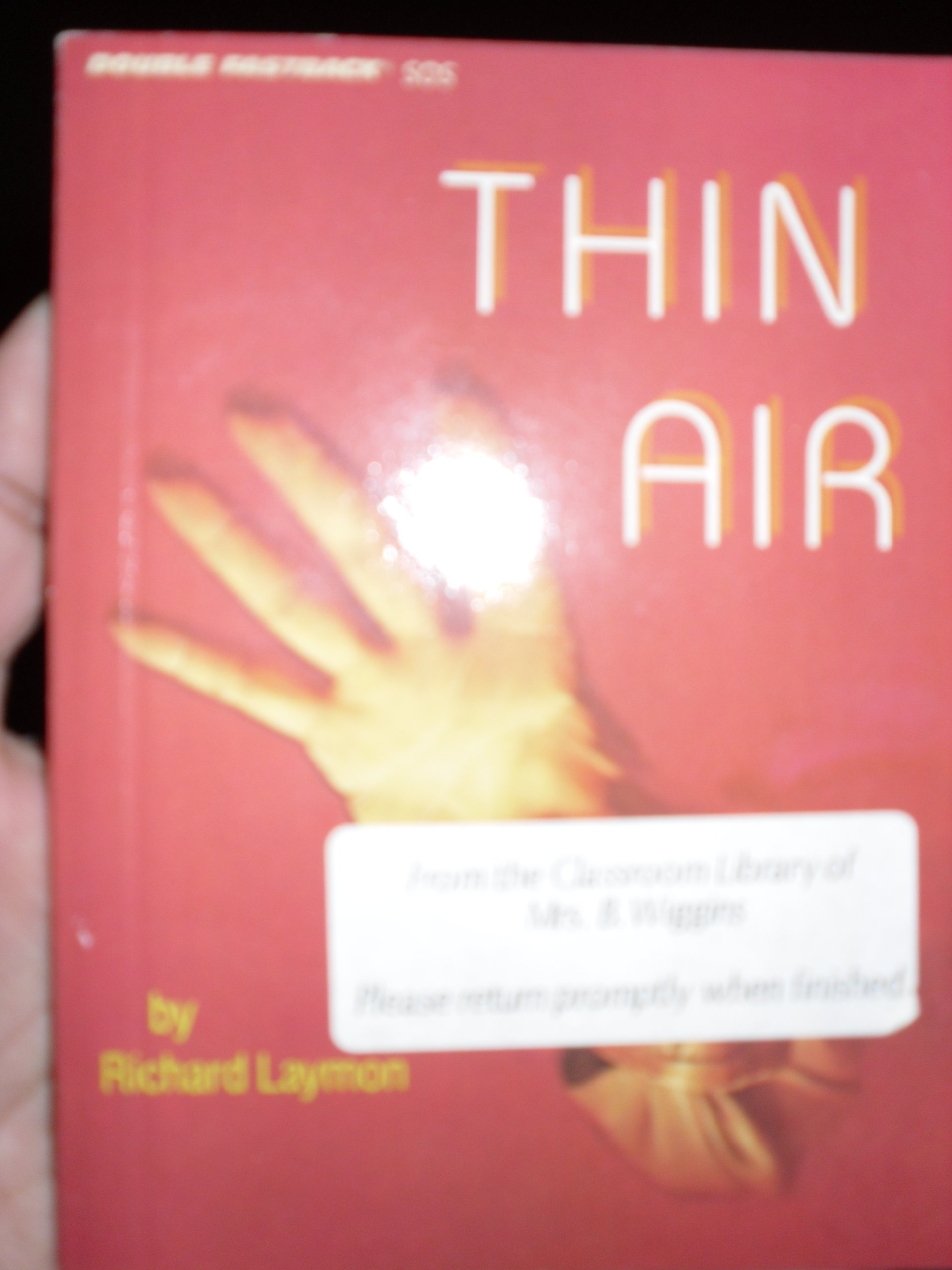 Buy Thin Air (Double Fastback S. O. S. Series) — BookShops.in