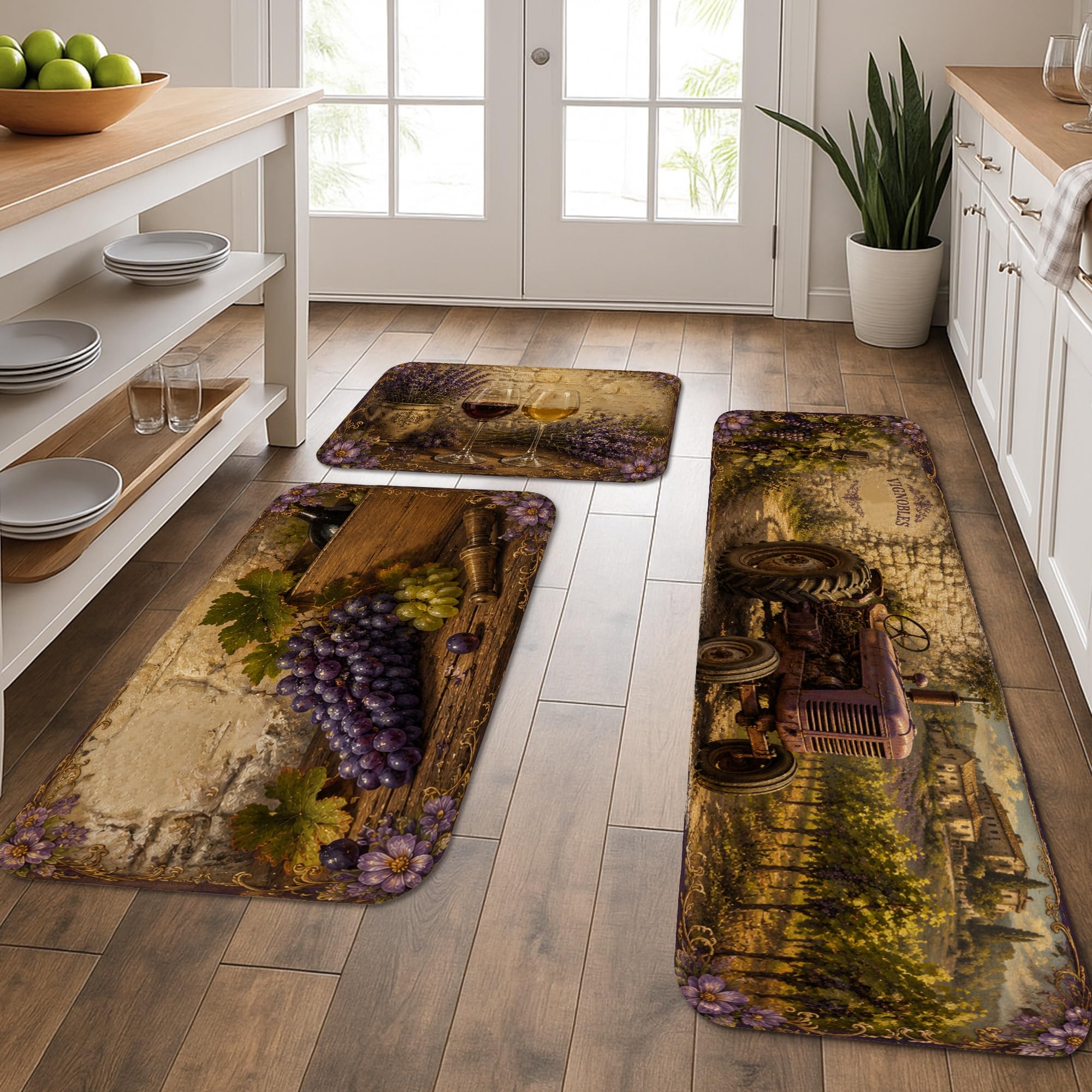 Tapis de cuisine pour évier éliminant le froid du sol de la cuisine