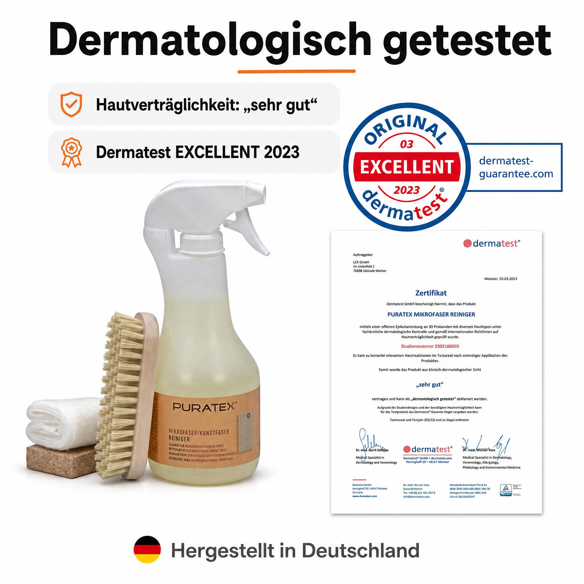 Mikrofaser Reinigungs-Set, 500 ml
