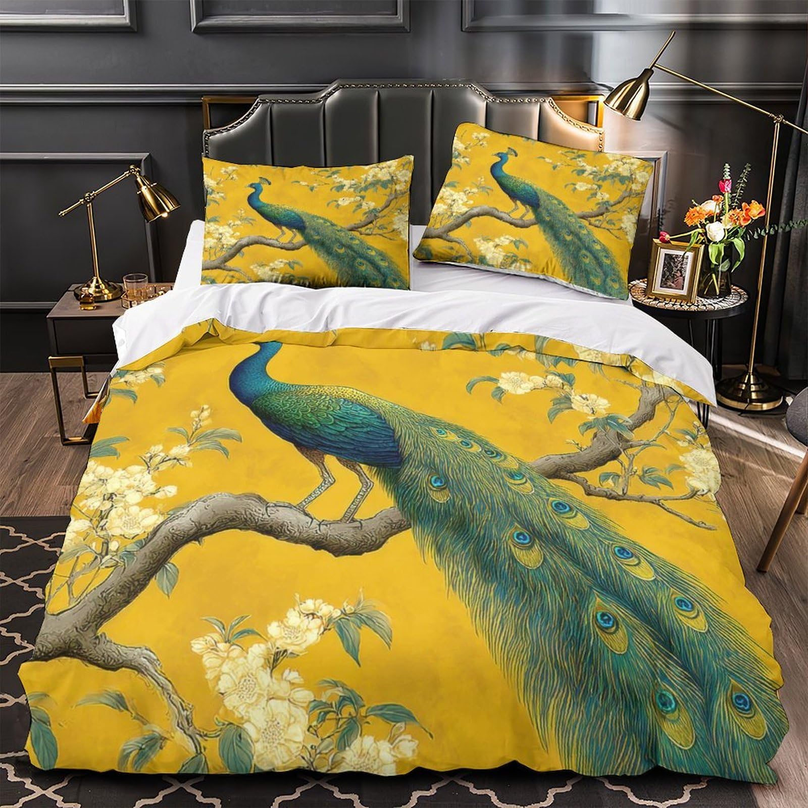 Linge de lit skyline de Paris doux et hypoallergique pour peau sensible