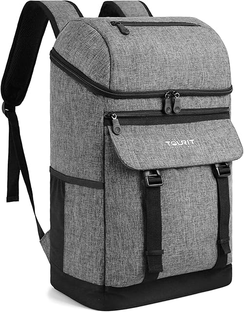 TOURIT Backpack Cooler Leak Proof 28 Cans Cooler Backpack Insulated Waterproof