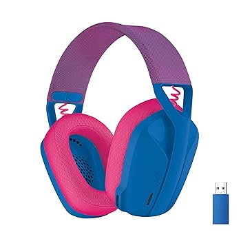 Logitech G435 LIGHTSPEED & Bluetooth Wireless Gaming Headset Blue