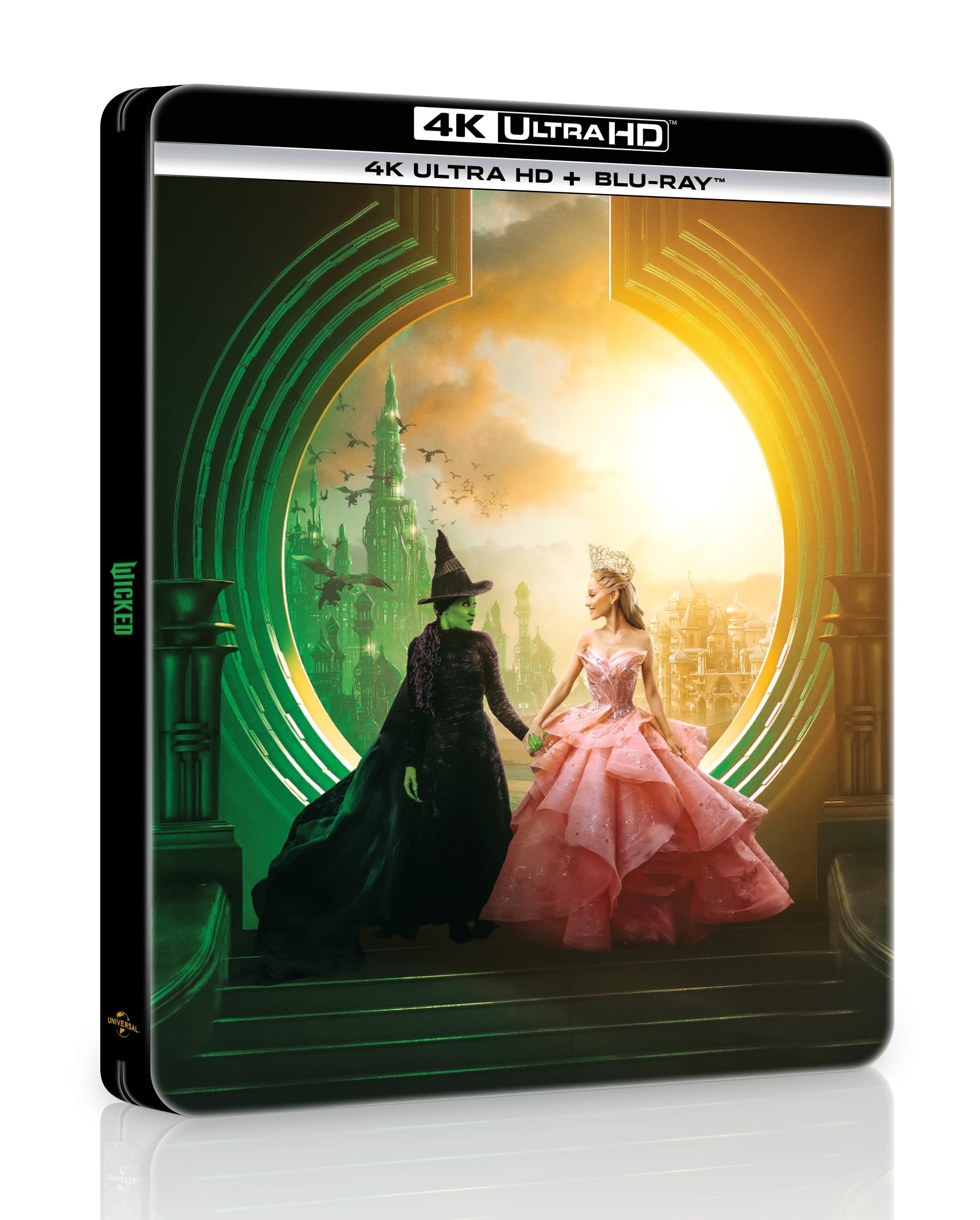 Wicked [4K Ultra HD & Blu-Ray] Limited Edition Steelbook & Artcards