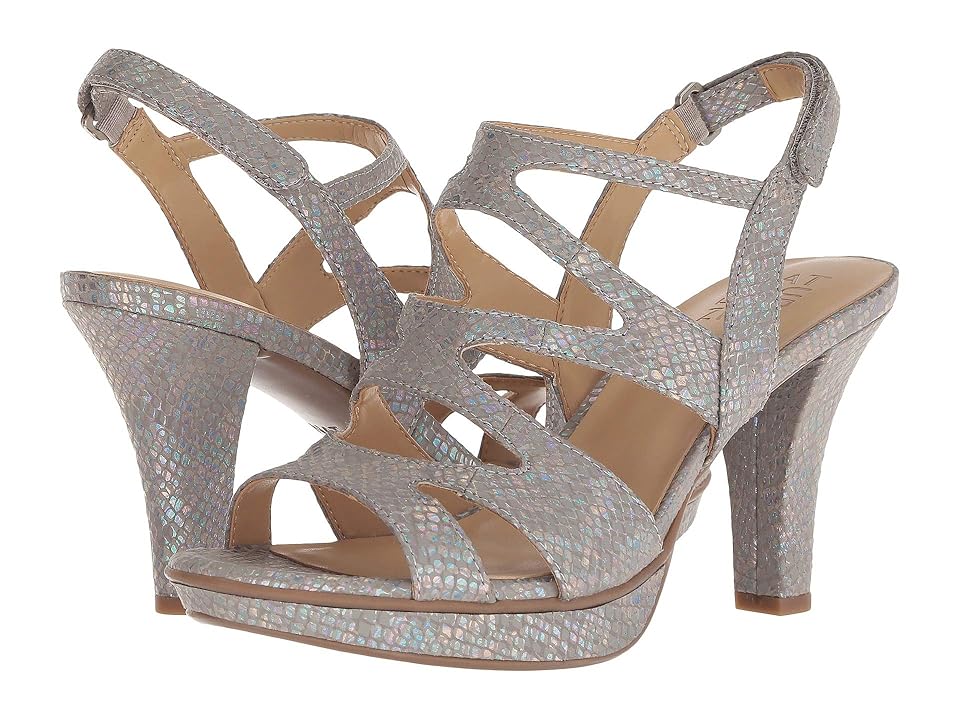

Naturalizer Dianna (Silver Iridescent Snake Fabric) Women's Shoes